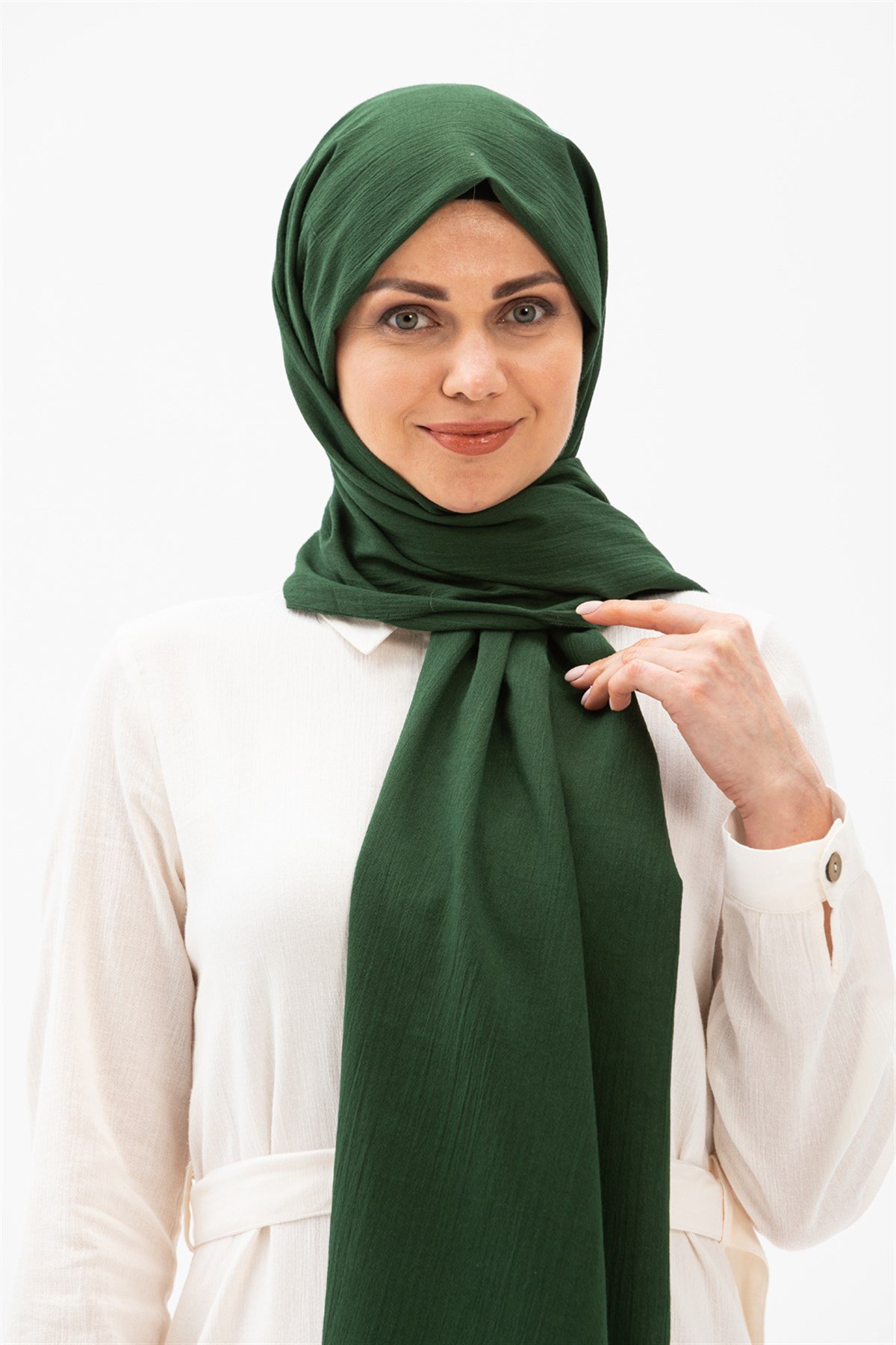 Şile Bezi Şal Yeşil