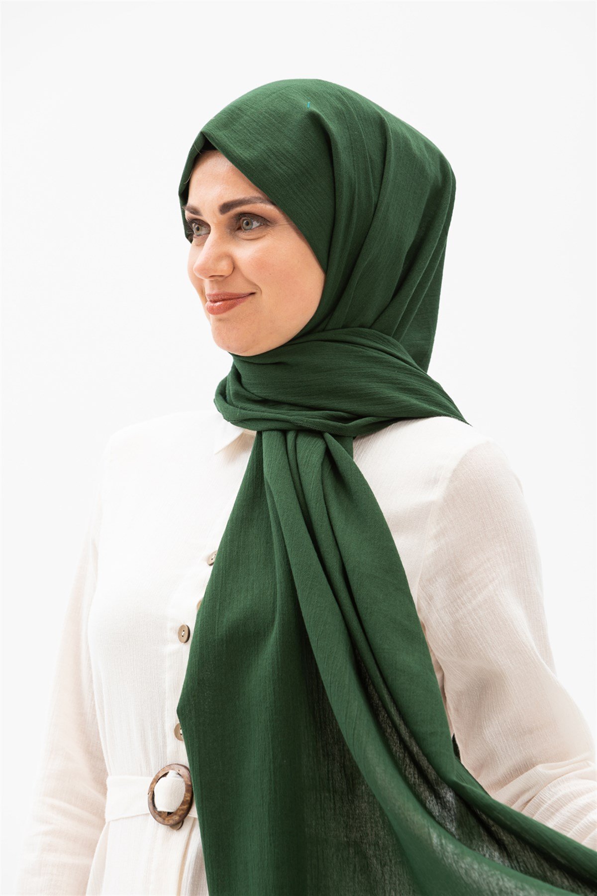 Şile Bezi Şal Yeşil