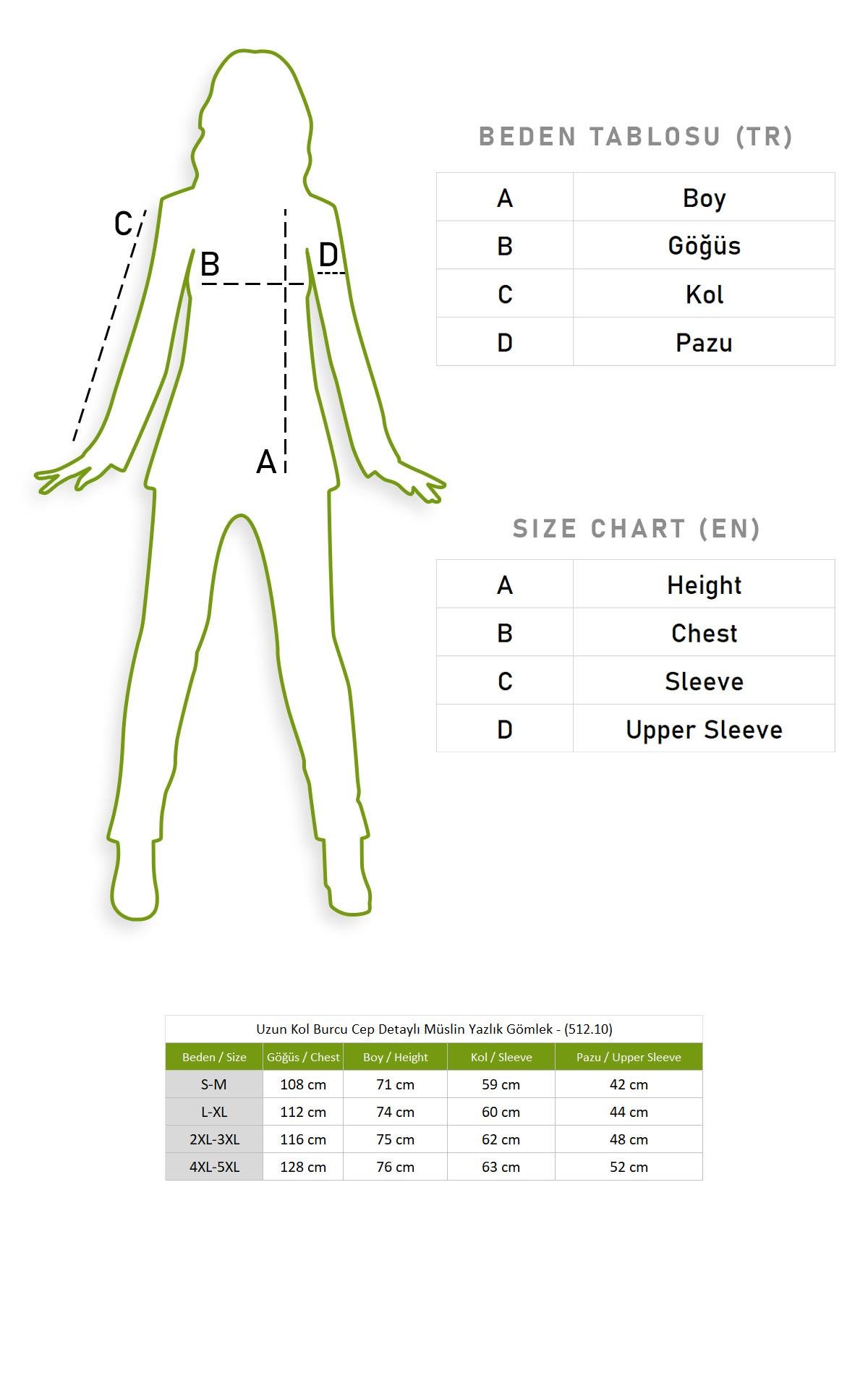 Uzun Kol Burcu Cep Detaylı Müslin Yazlık Gömlek İndigo indg