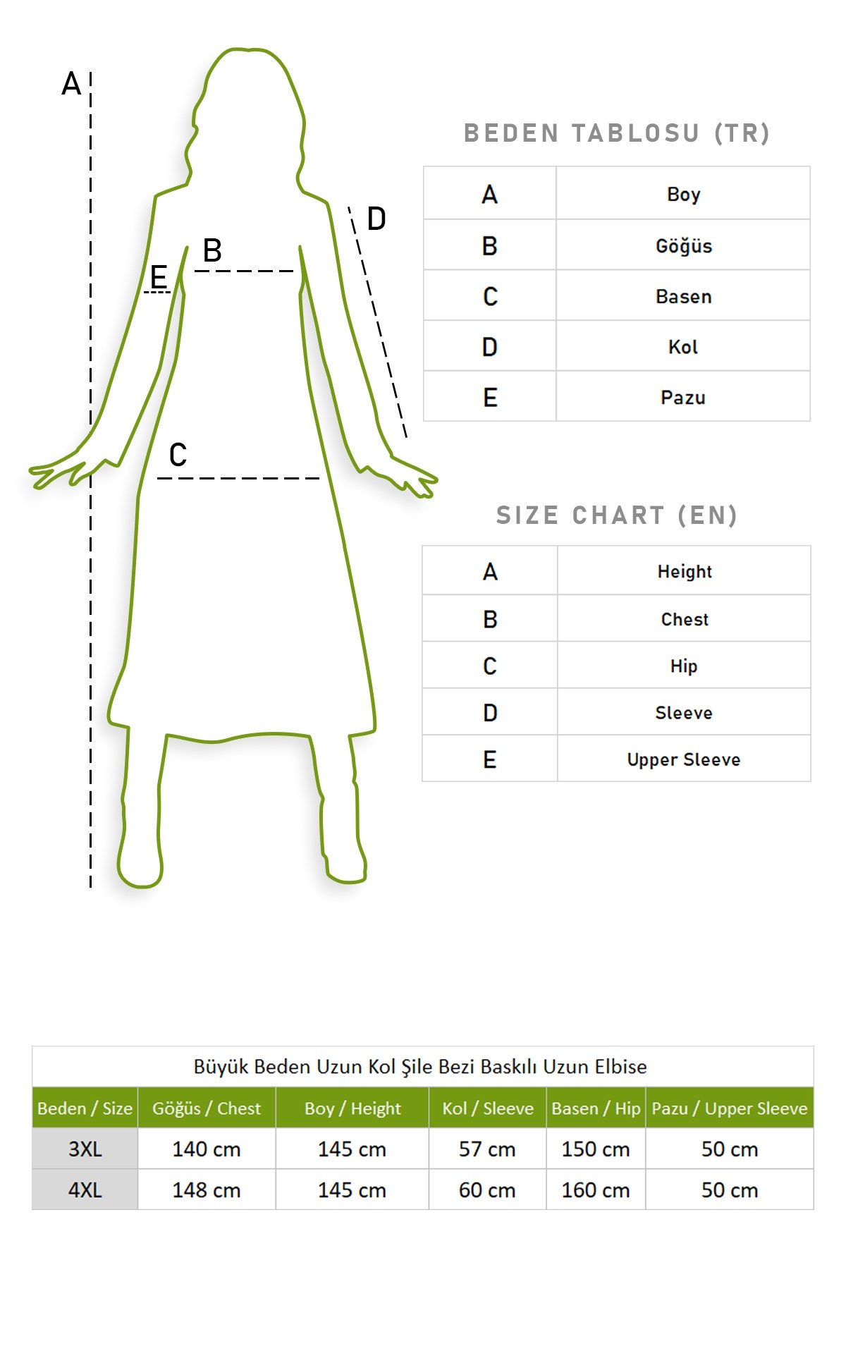 Uzun Kol Büyük Beden Şile Bezi Baskılı Uzun Elbise Çınar Desen Mor Mor