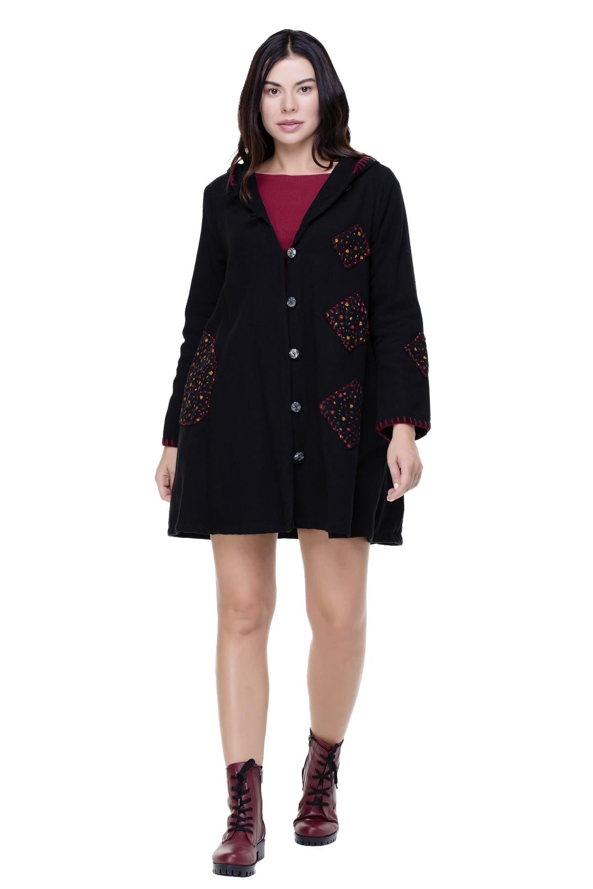 Eylem Flannel Jacket Black
