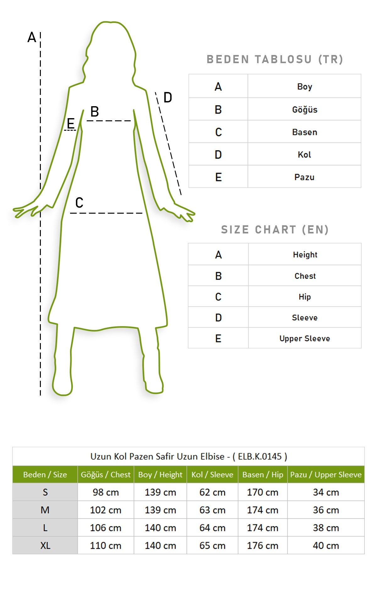 Long Sleeve Flannel Safir Long Dress Brown