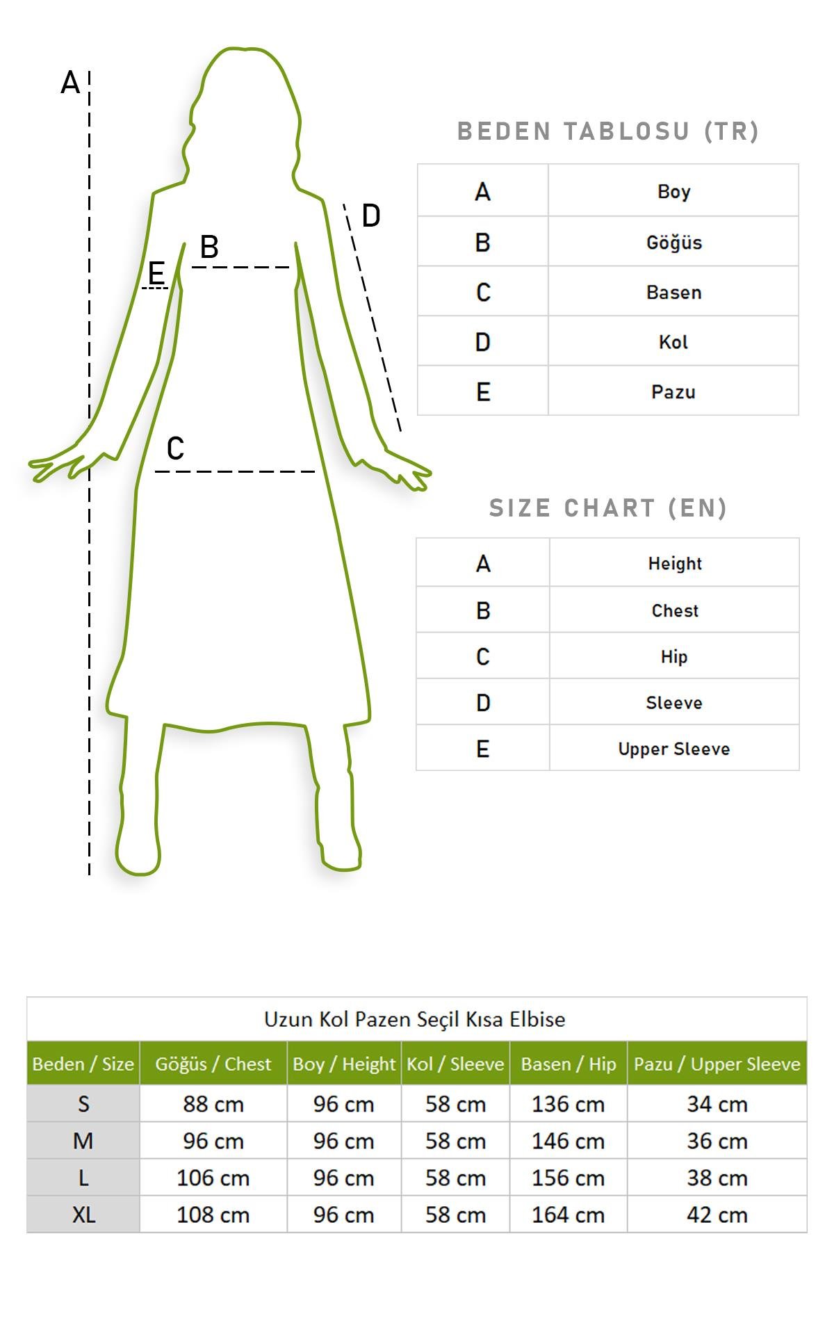 Uzun Kol Seçil Pazen Kısa Sonbahar ve Kışlık Elbise Lacivert Lcvt