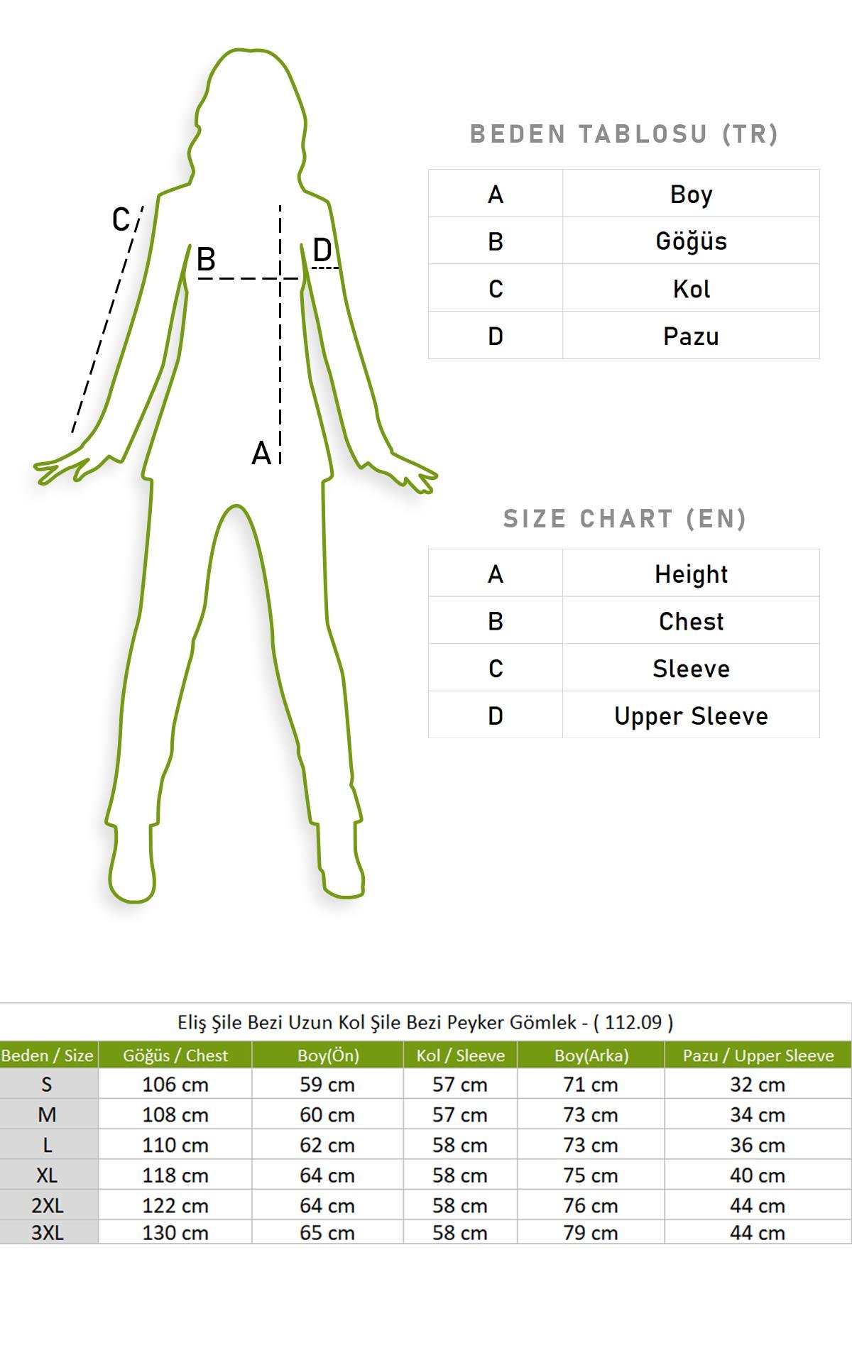 Uzun Kol Şile Bezi Peyker Gömlek İndigo indg