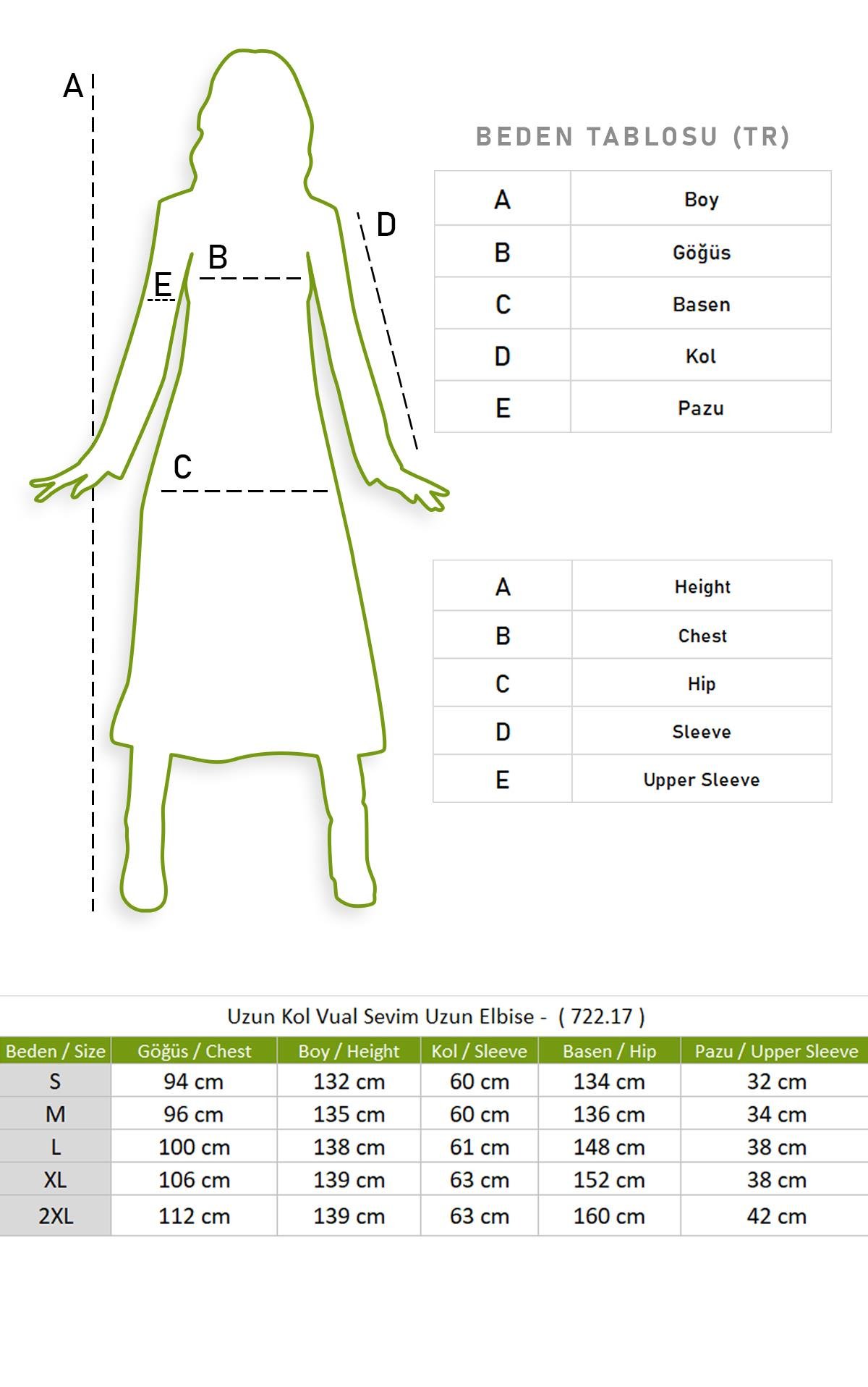 Long Sleeve Voile Sevim Long Dress Petrol