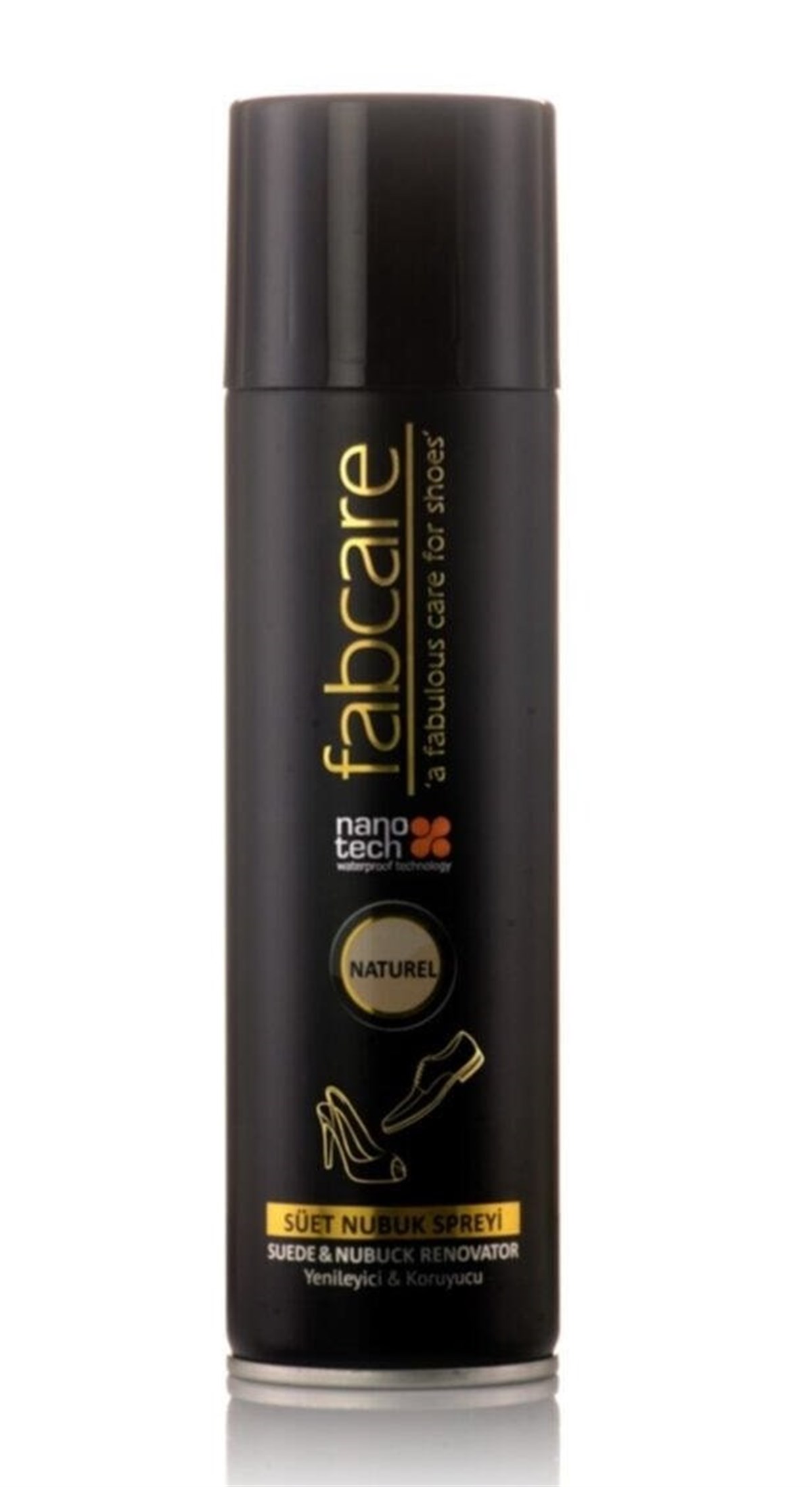 3011 Fabcare Süet Nubuk Spreyi 250 ml-Naturel sistemayakkabi