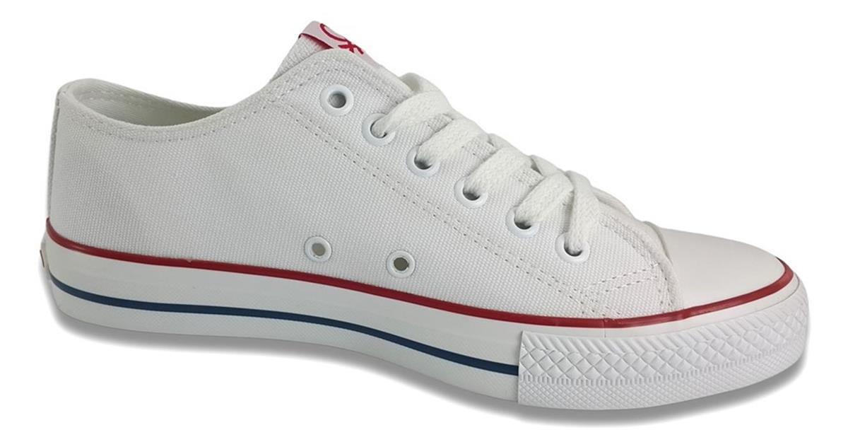 Benetton 30177 Günlük Erkek Spor Ayakkabı-Beyaz sistemayakkabi