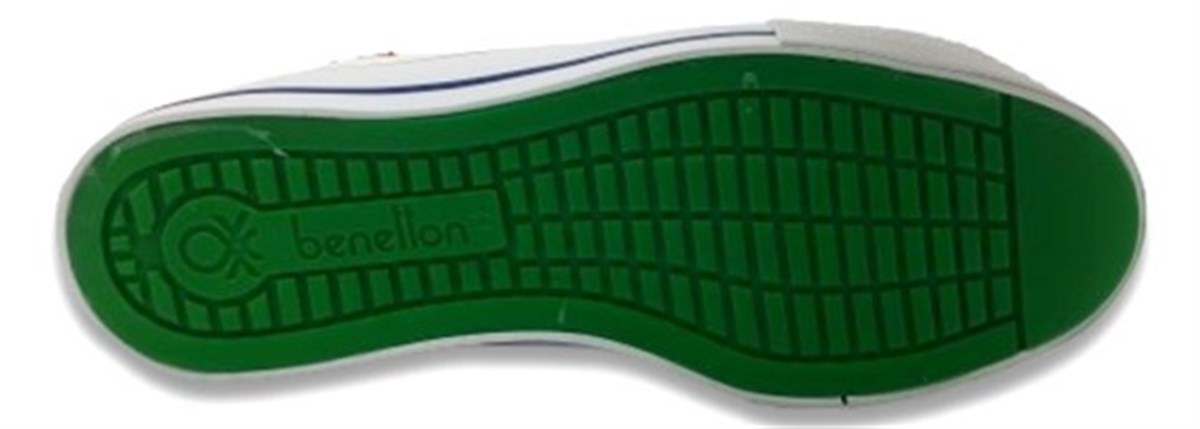 Benetton 30751 Günlük Erkek Spor Ayakkabı-Beyaz sistemayakkabi