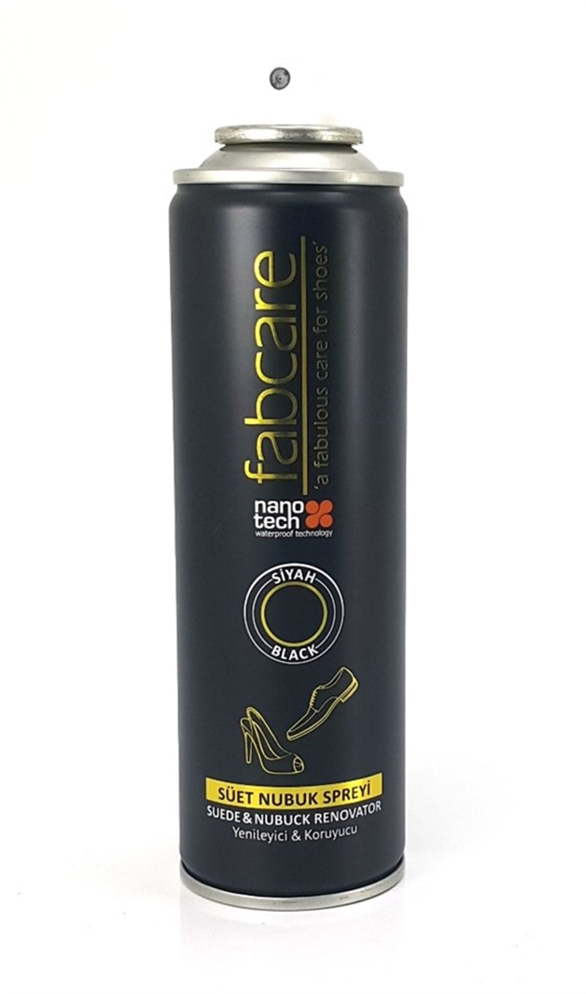 Fabcare 3011 Süet Nubuk Spreyi 250 ml-Siyah sistemayakkabi