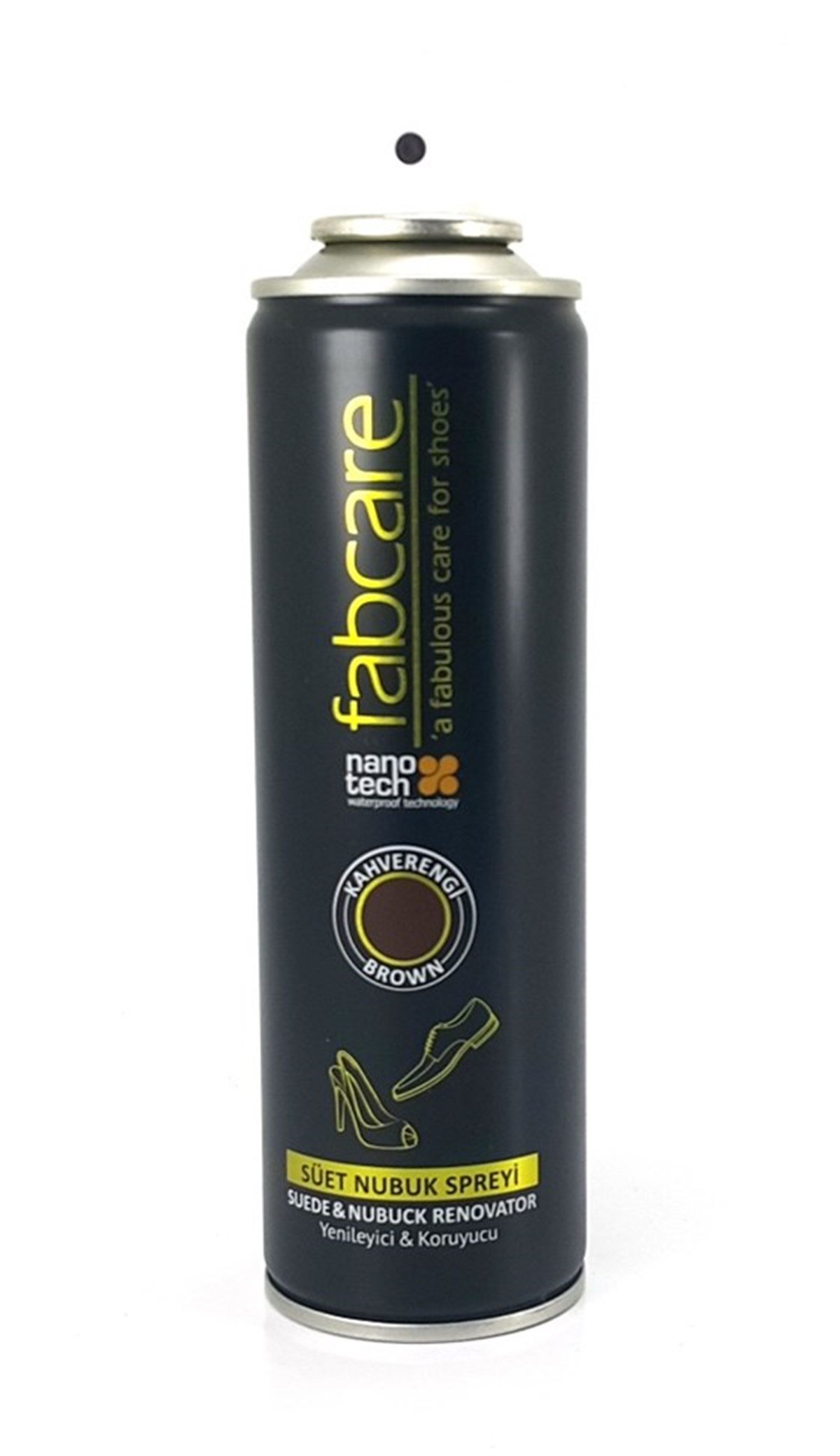 Fabcare 3011 Süet Nubuk Spreyi 250 ml-Kahverengi sistemayakkabi