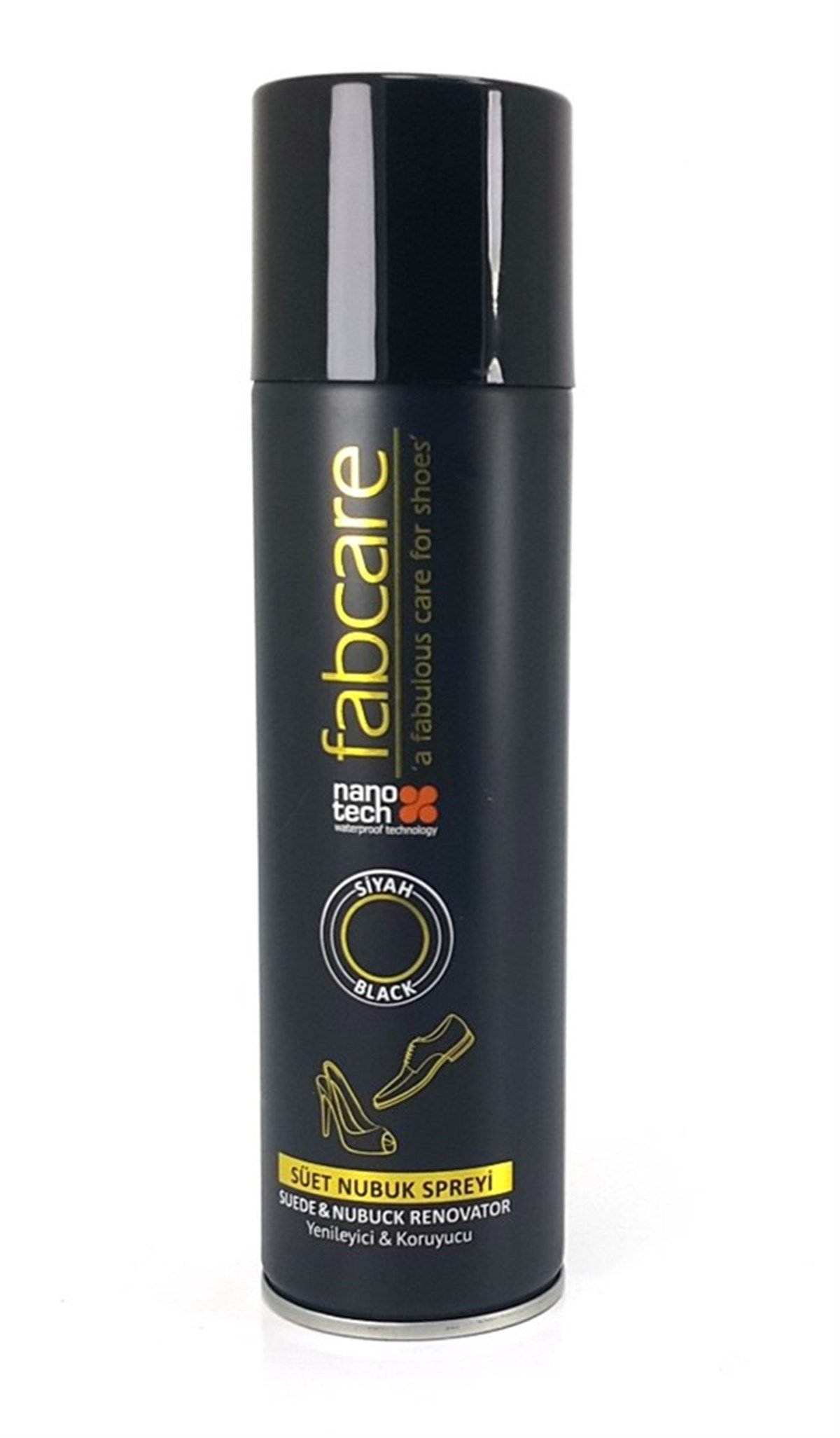 Fabcare 3011 Süet Nubuk Spreyi 250 ml-Siyah sistemayakkabi