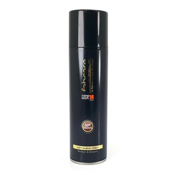 Fabcare 3011 Süet Nubuk Spreyi 250 ml-Açık Kahverengi sistemayakkabi