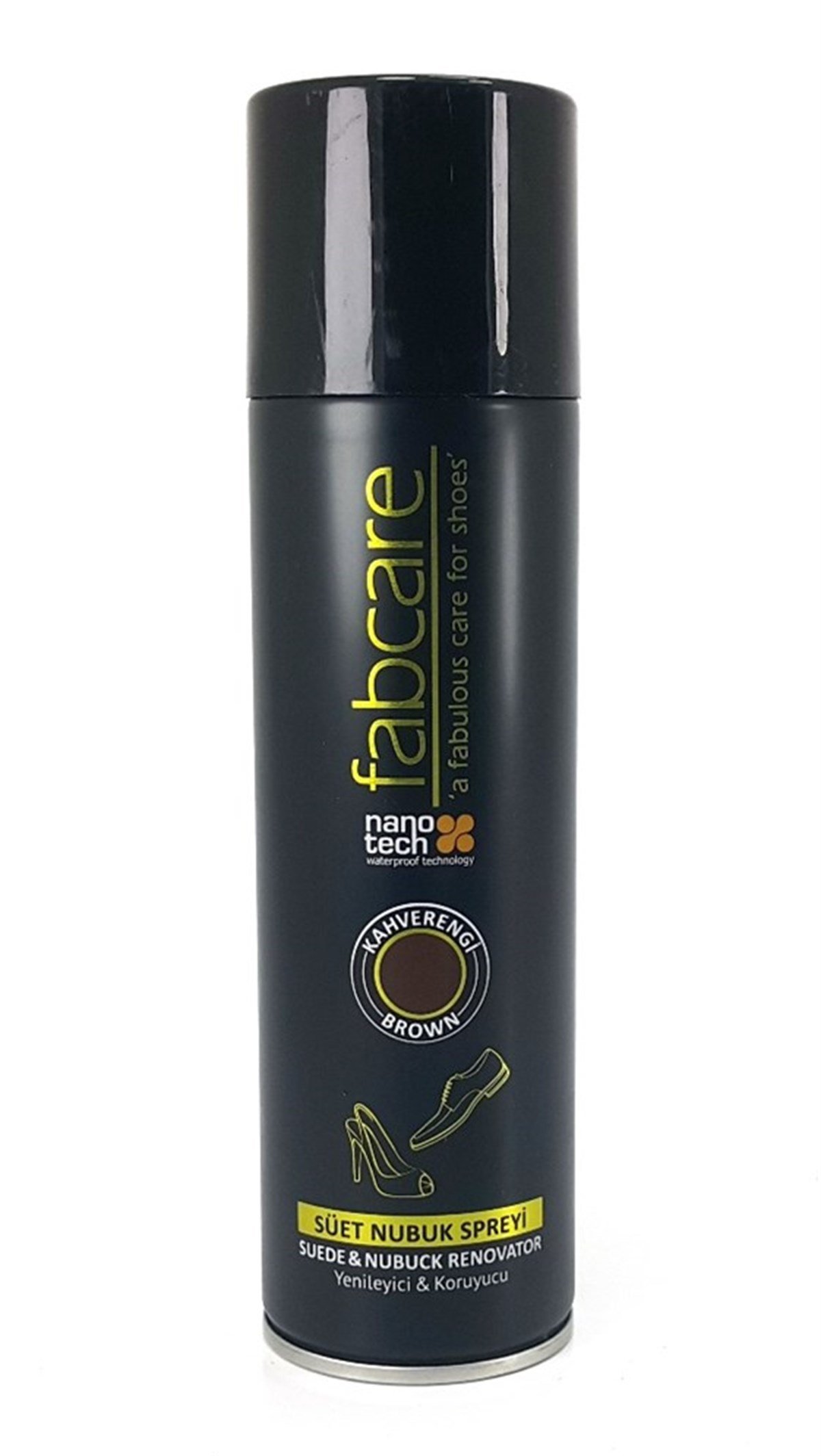 Fabcare 3011 Süet Nubuk Spreyi 250 ml-Kahverengi sistemayakkabi