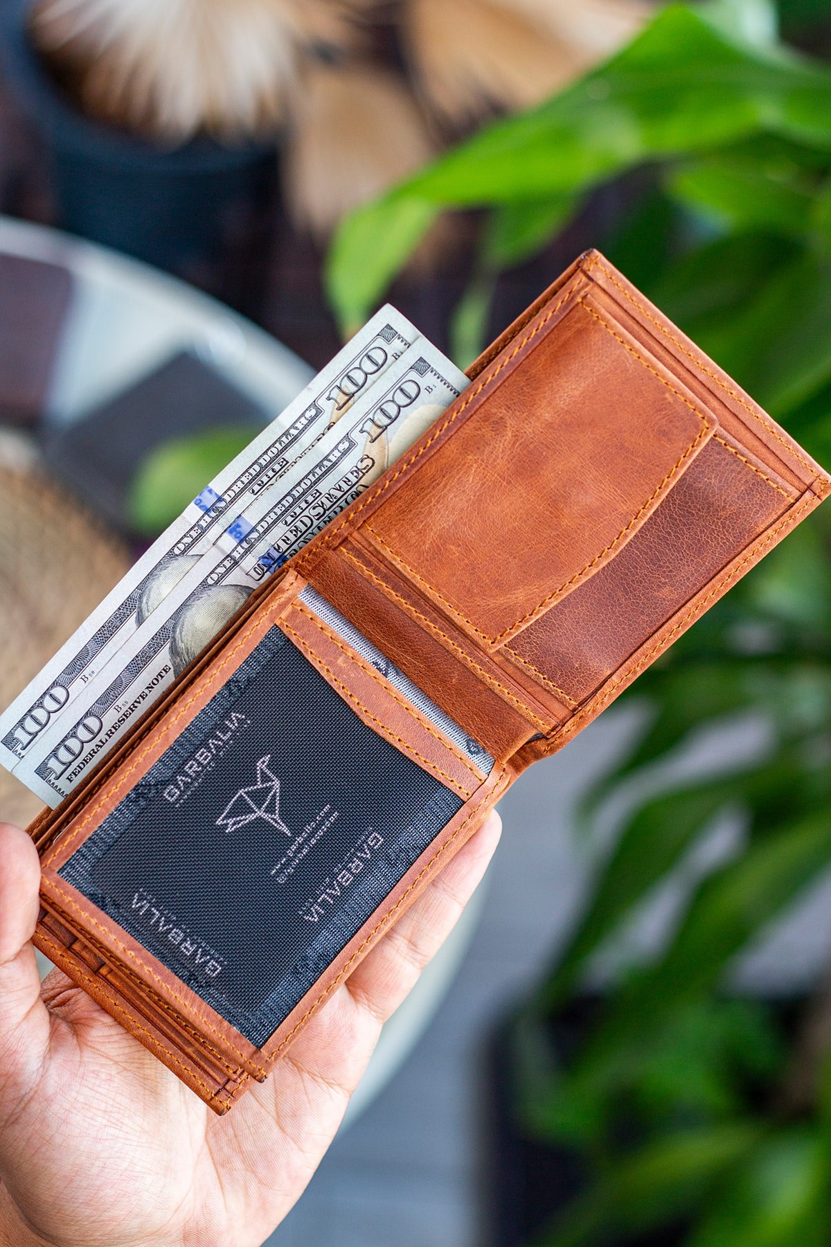 Garbalia Liverpool Hakiki Deri Bozuk Para Bölmeli -Taba sistemayakkabi