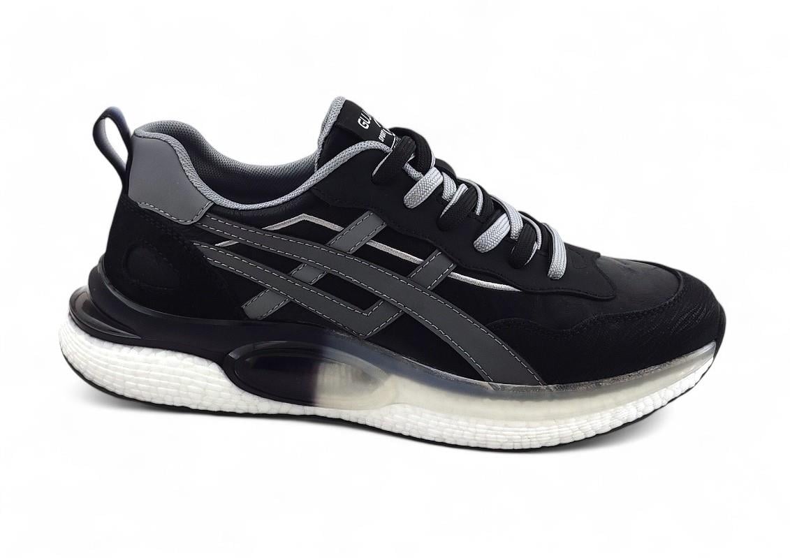 Guja 502-2 Erkek Sneaker Spor Ayakkabı-Siyah sistemayakkabi