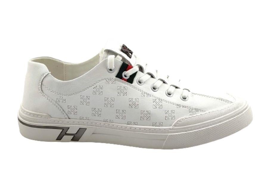 Guja 510-3 Erkek Sneaker Spor Ayakkabı-Beyaz sistemayakkabi