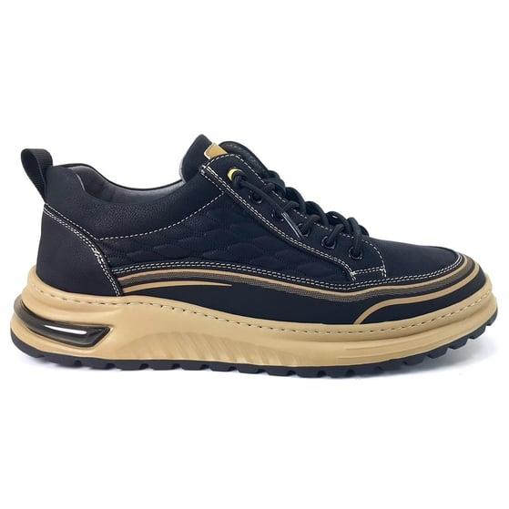 Guja 517 Erkek Sneaker Spor Ayakkabı-Siyah sistemayakkabi