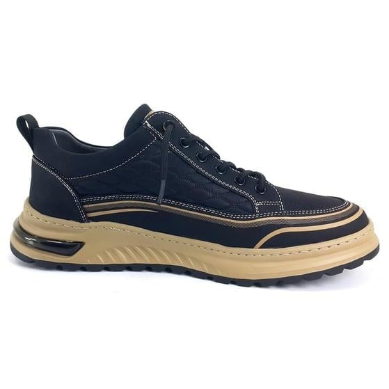 Guja 517 Erkek Sneaker Spor Ayakkabı-Siyah sistemayakkabi