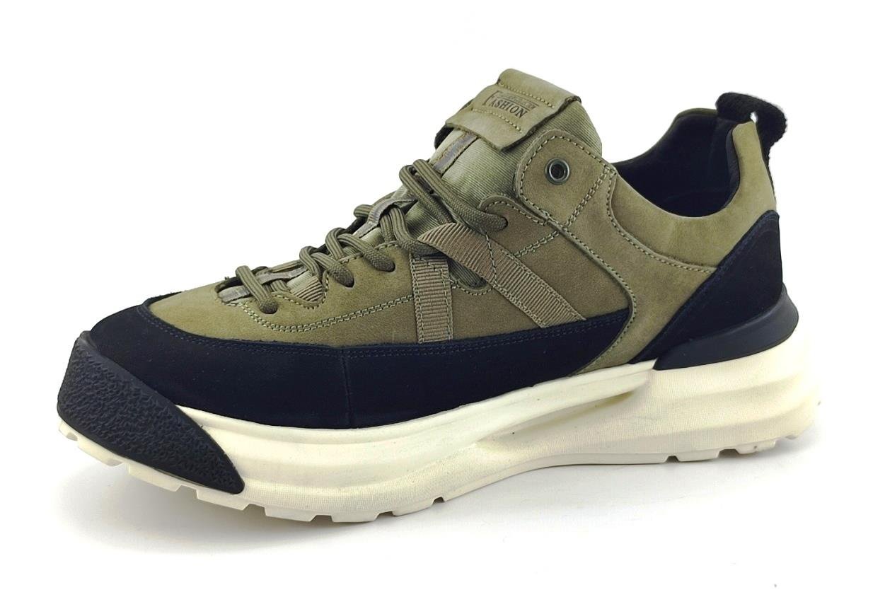 Guja 521 Hafif Taban Erkek Sneaker Ayakkabı-Haki sistemayakkabi