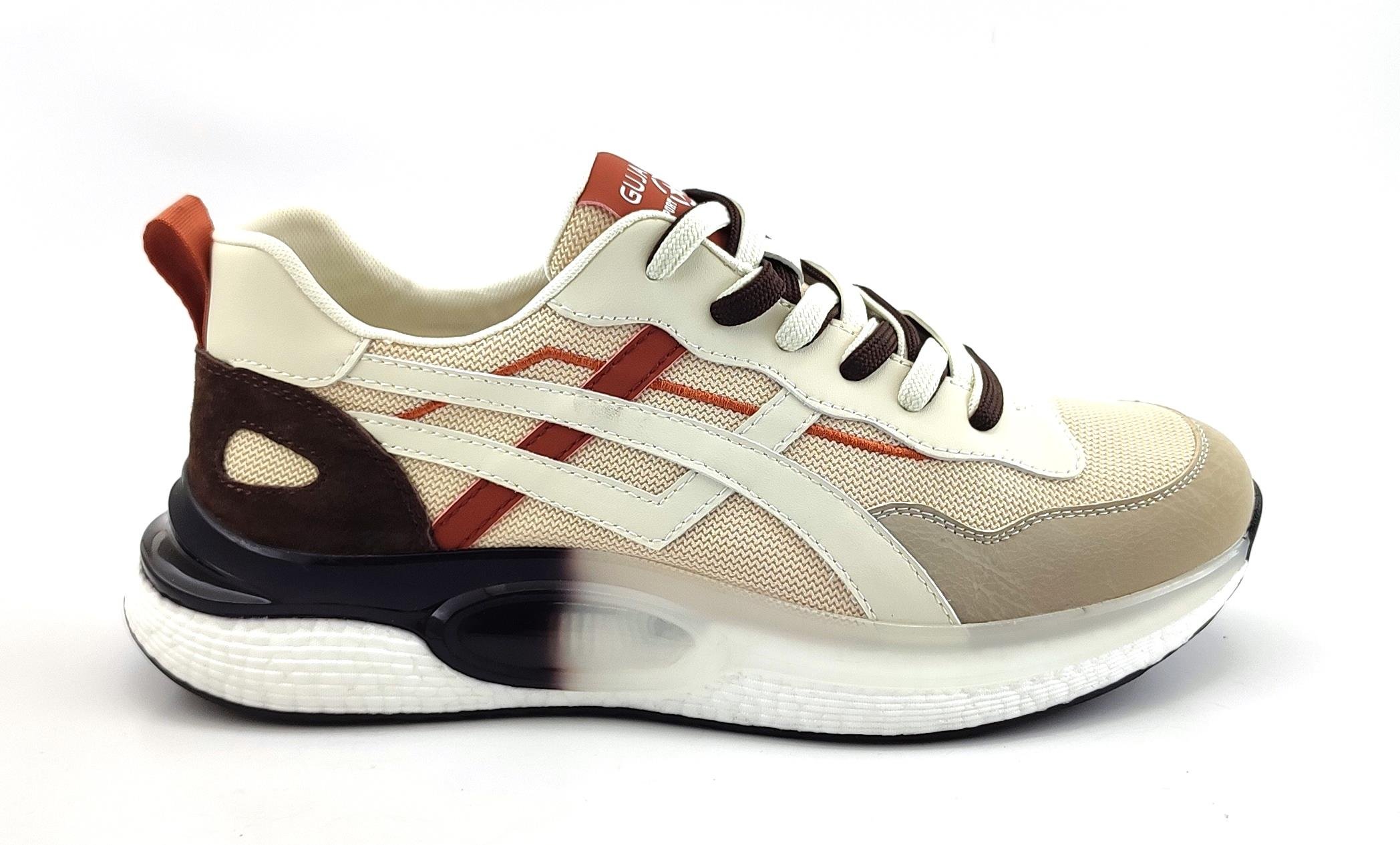 Guja 563 Erkek Sneaker Spor Ayakkabı-Bej sistemayakkabi