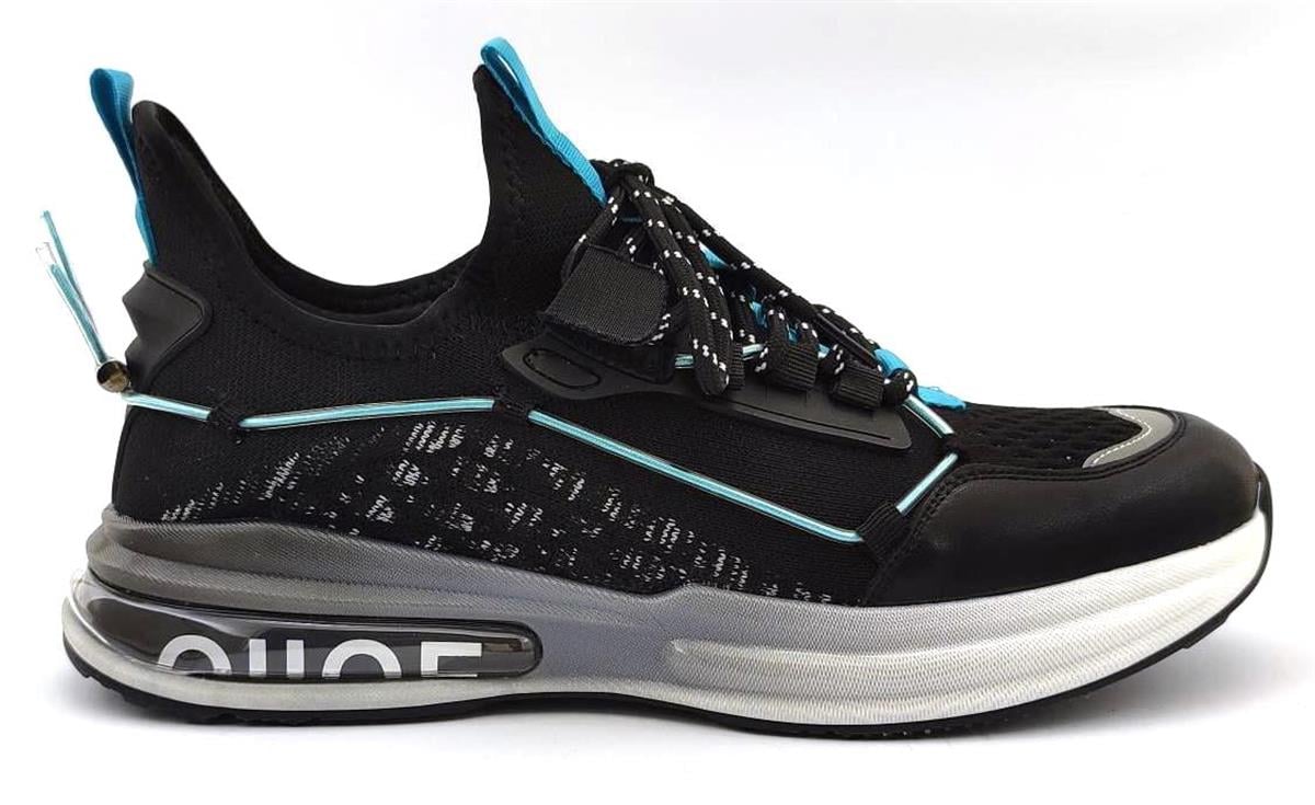Guja 566 Erkek Sneaker Spor Ayakkabı-Siyah sistemayakkabi