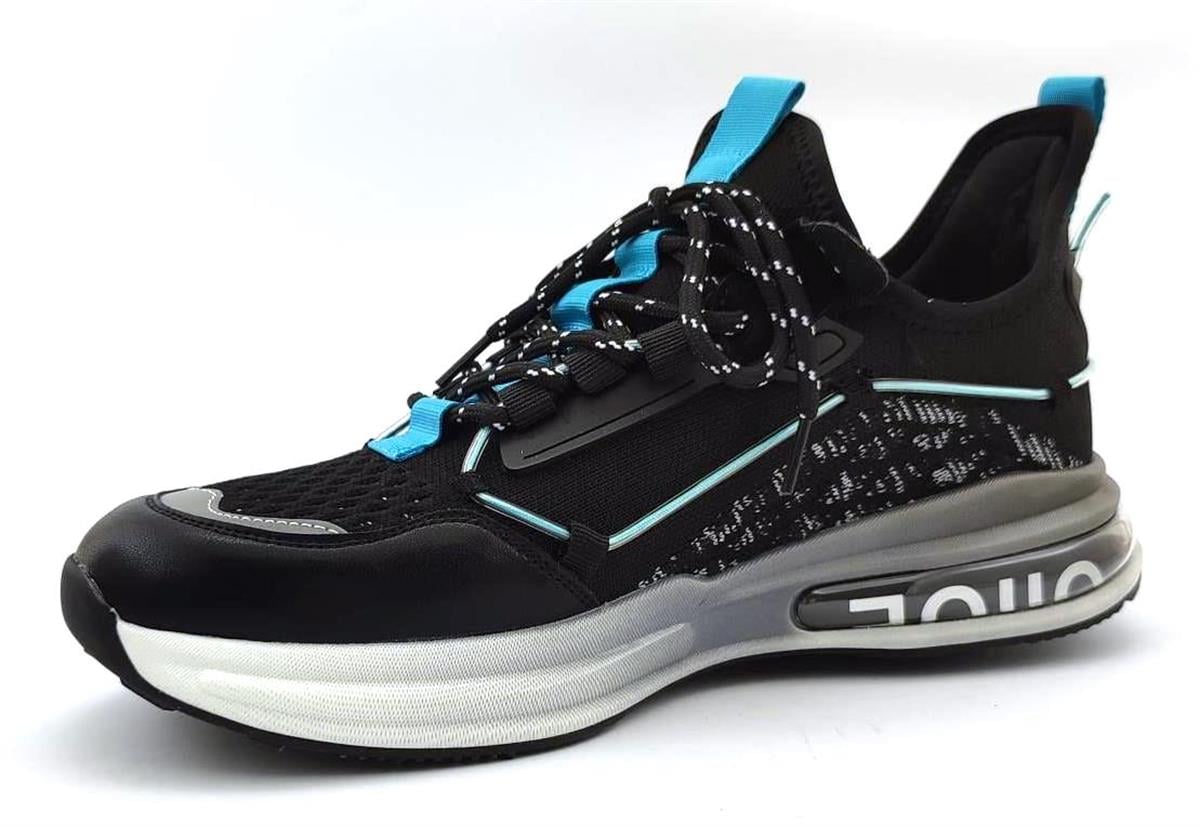 Guja 566 Erkek Sneaker Spor Ayakkabı-Siyah sistemayakkabi