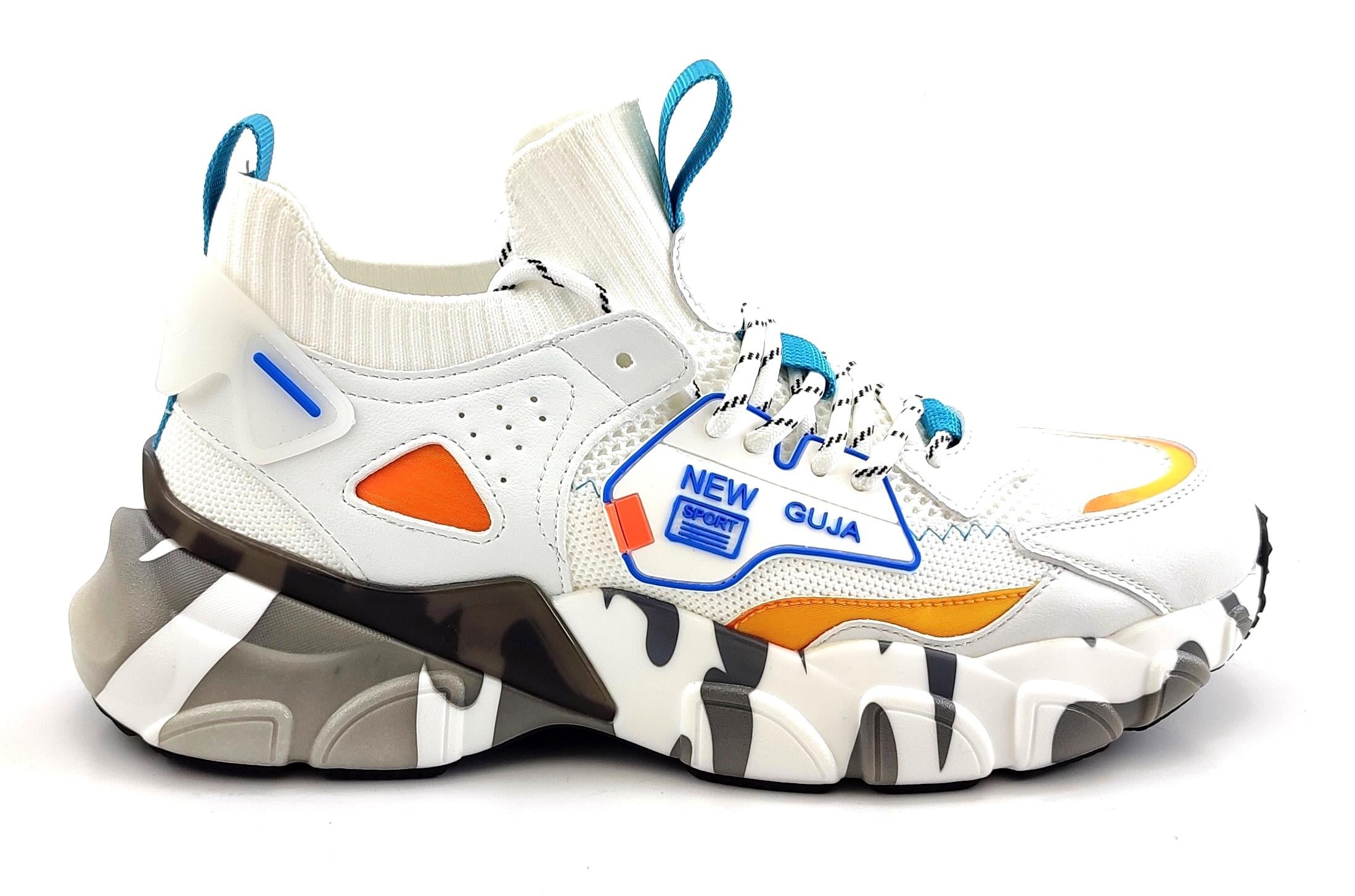 Guja 568 Erkek Sneaker Spor Ayakkabı-Beyaz sistemayakkabi