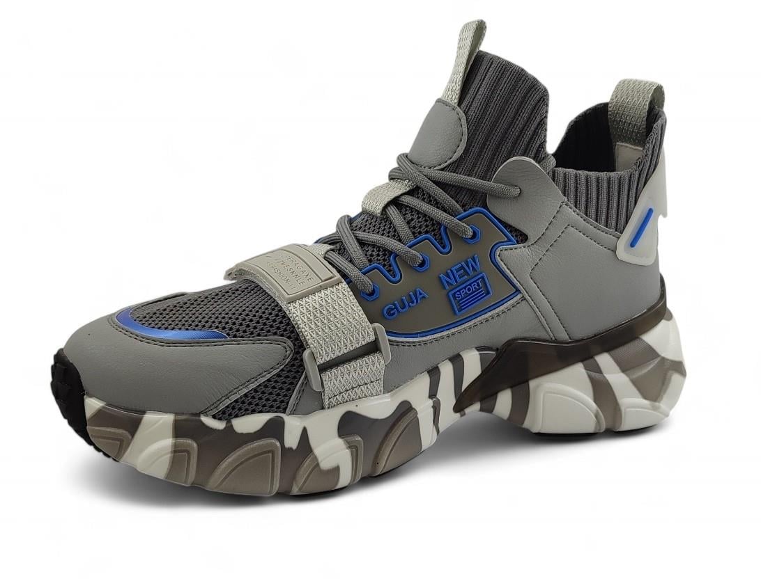 Guja 573 Erkek Sneaker Spor Ayakkabı-Gri sistemayakkabi