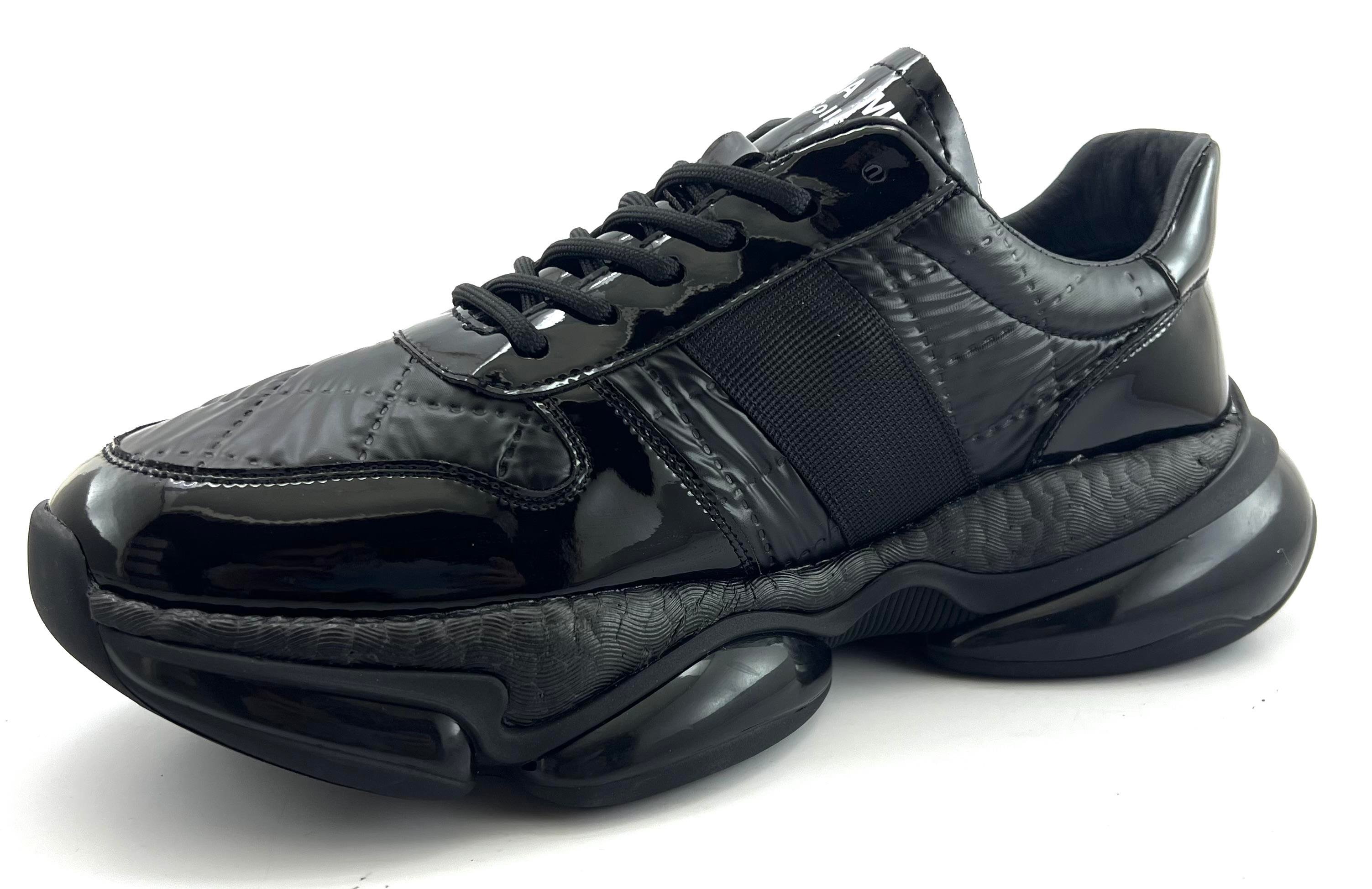 Guja 599  Air Taban  Erkek Sneaker Ayakkabı-Siyah sistemayakkabi