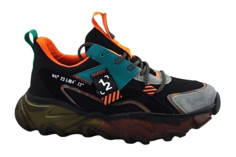Guja 636 Erkek Sneaker Spor Ayakkabı-Siyah sistemayakkabi