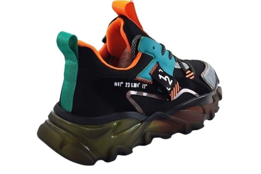 Guja 636 Erkek Sneaker Spor Ayakkabı-Siyah sistemayakkabi