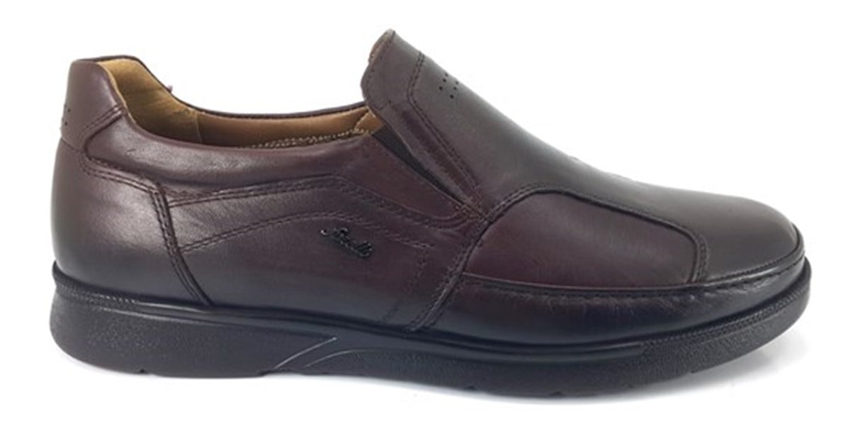Hoka 32606 Forelli Günlük Anatomik Erkek Ayakkabı-Kahverengi sistemayakkabi