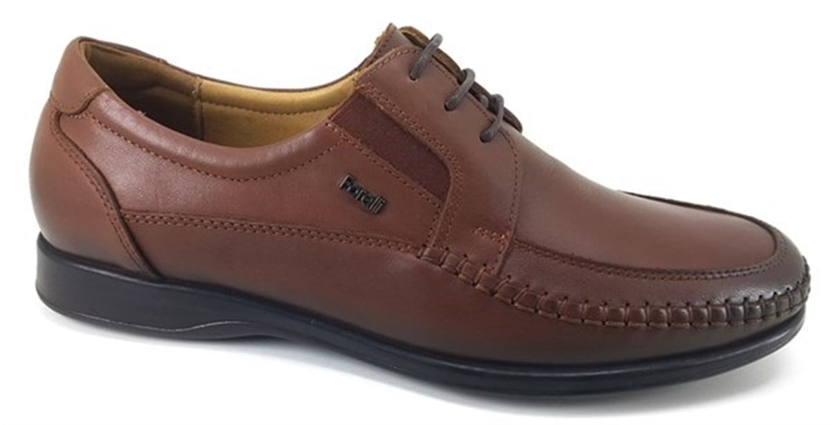 Ihlara10602 Forelli Comfort Günlük Erkek Ayakkabı-Taba sistemayakkabi
