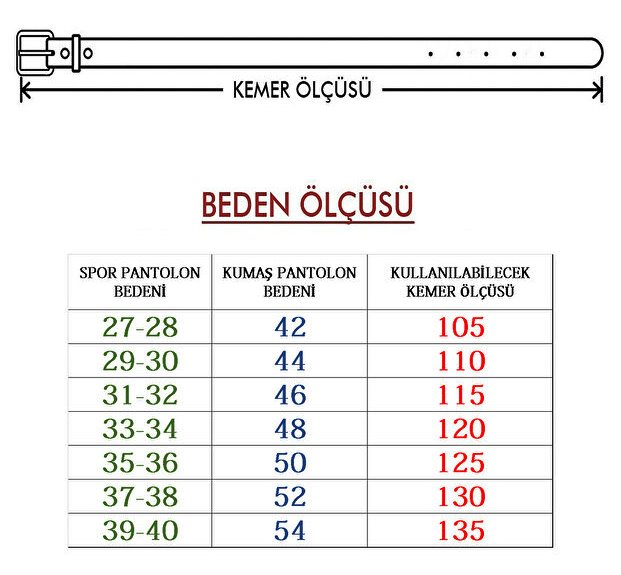 Sistem cst Hakiki Deri  Erkek Kot Kemeri 4,5cm-Ceviz sistemayakkabi