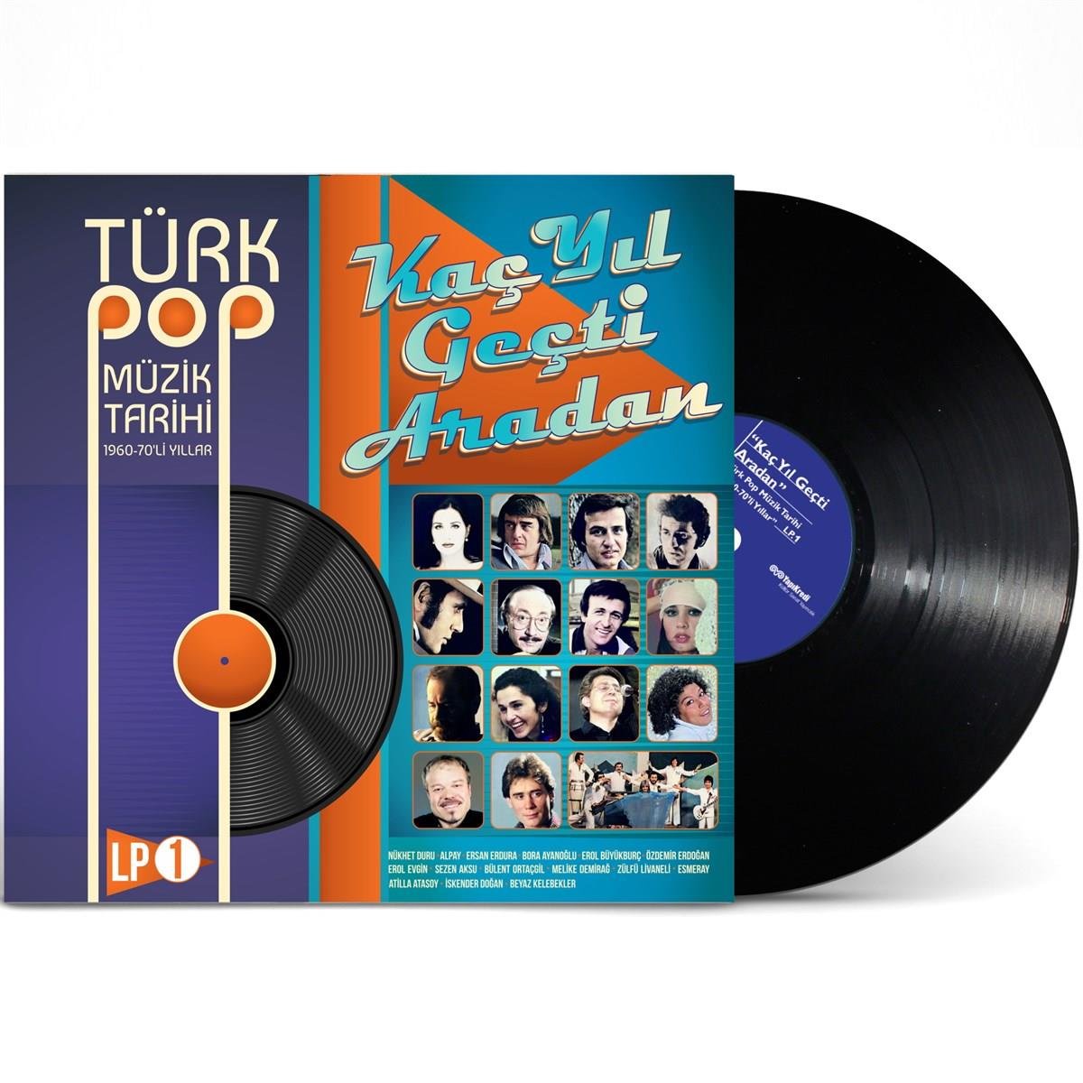 Türk Pop Müzik Tarihi 1960-70'lı Yıllar – 1 (Plak) | Pop