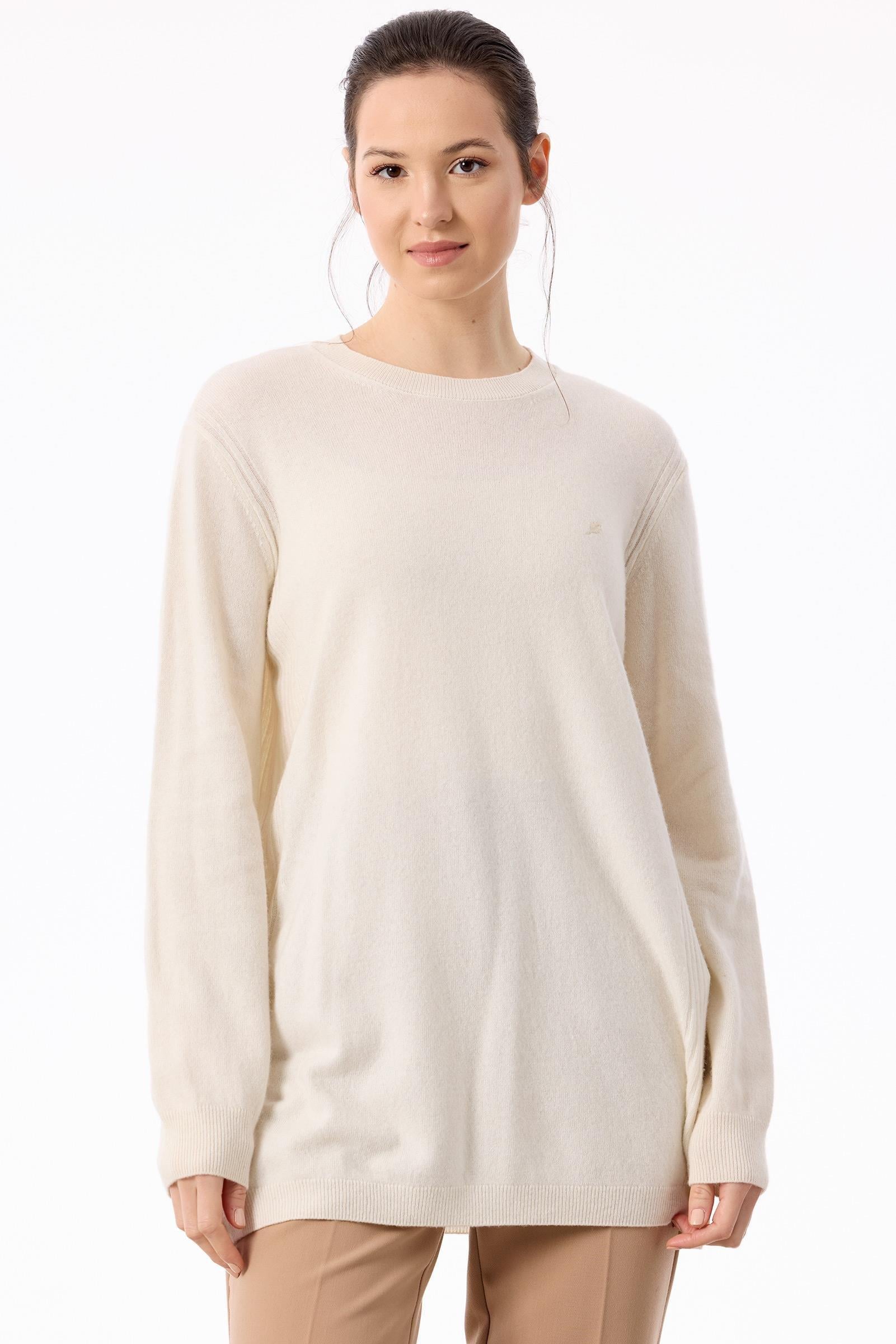 Basic Cashmere Triko Tunik EKRU