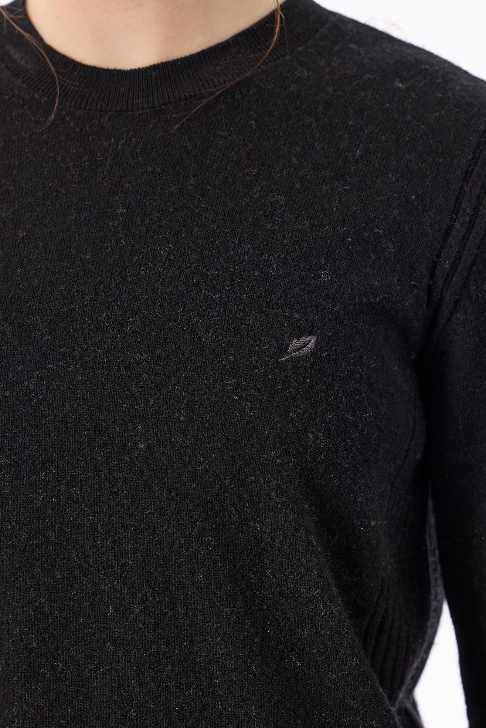 Basic Cashmere Triko Tunik SİYAH