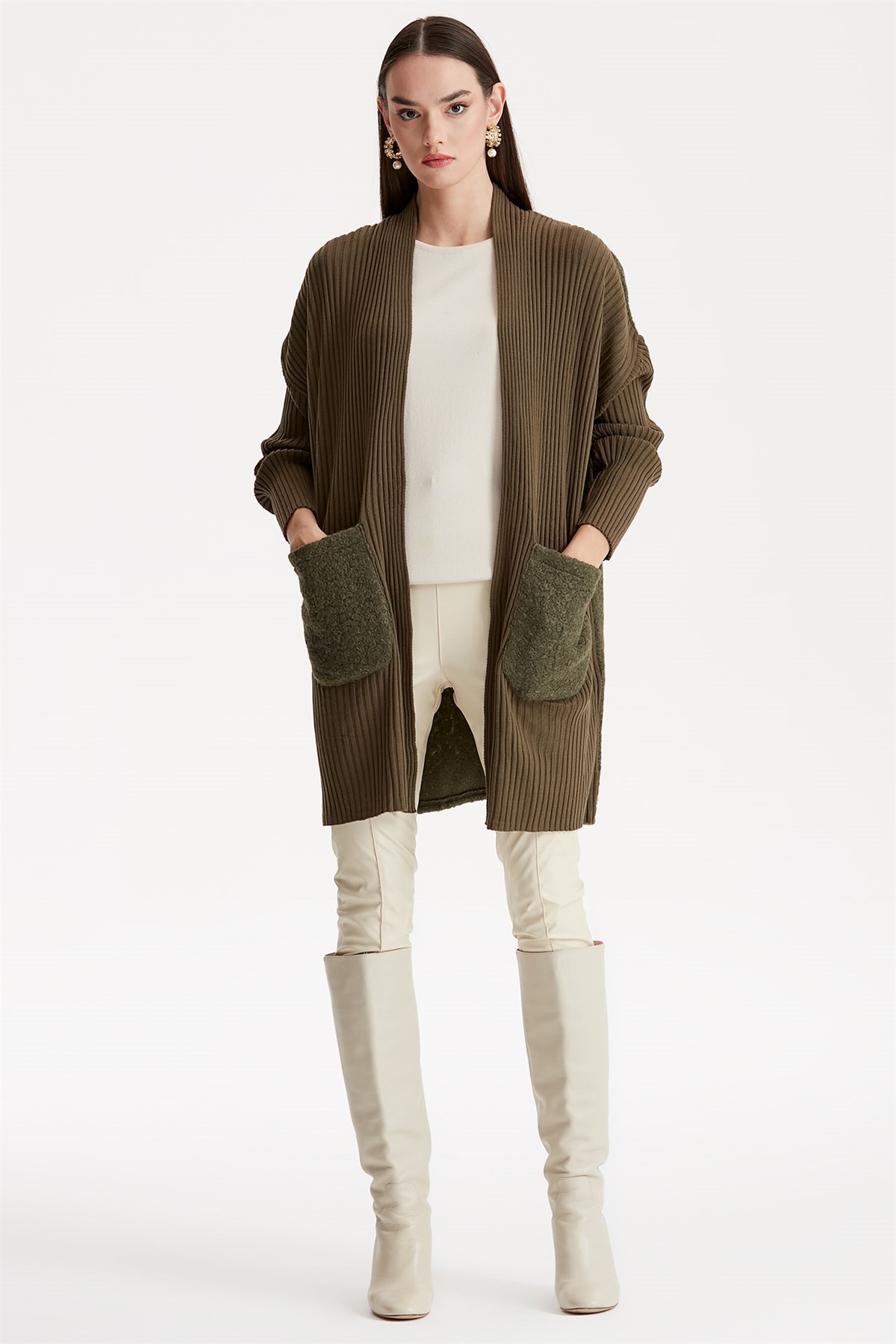 CEPLI TRİKO HIRKA HAKİ