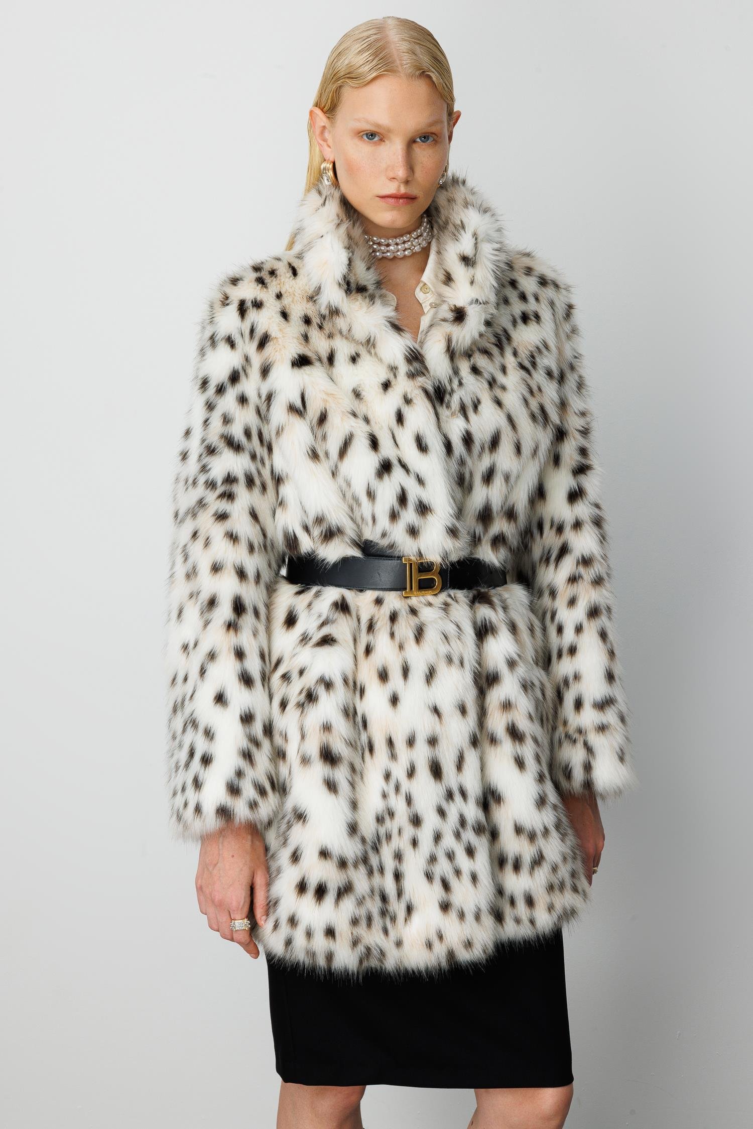 Modailgi  Beli Tünelli Leopar Desen Alcantara Kaban Orijinal