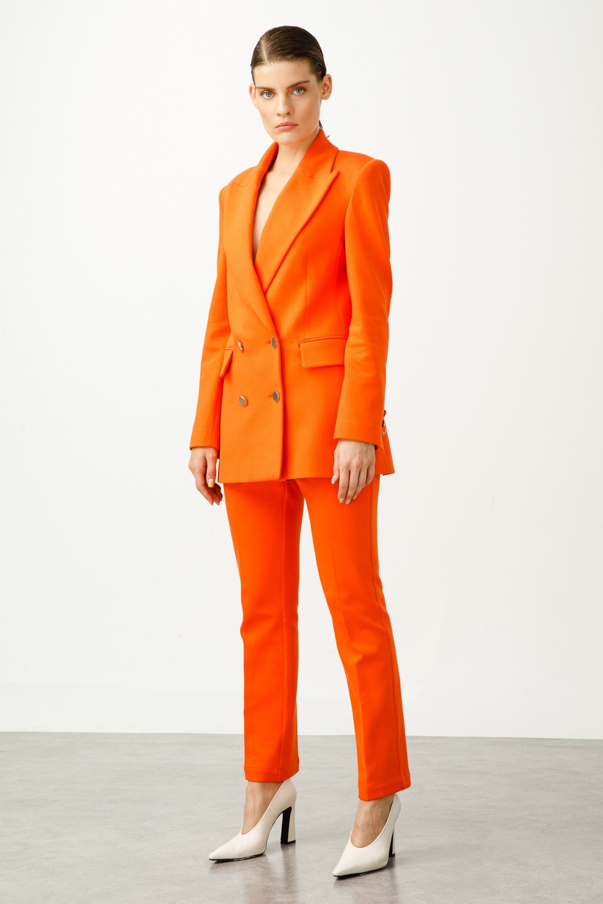 Modailgi  Beş Cep Pantolon Orange
