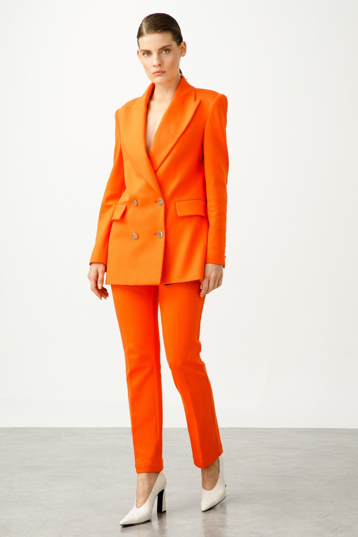 Modailgi  Beş Cep Pantolon Orange