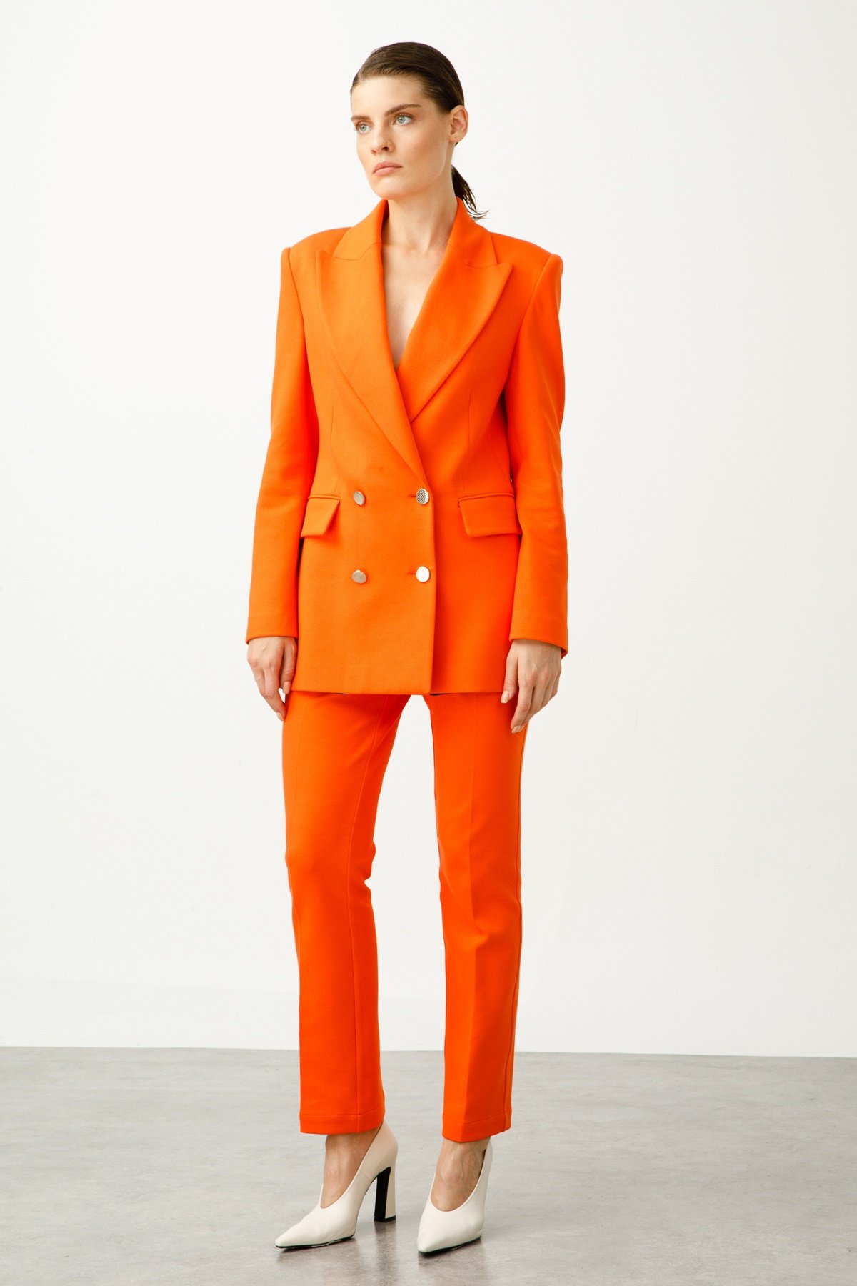 Modailgi  Beş Cep Pantolon Orange