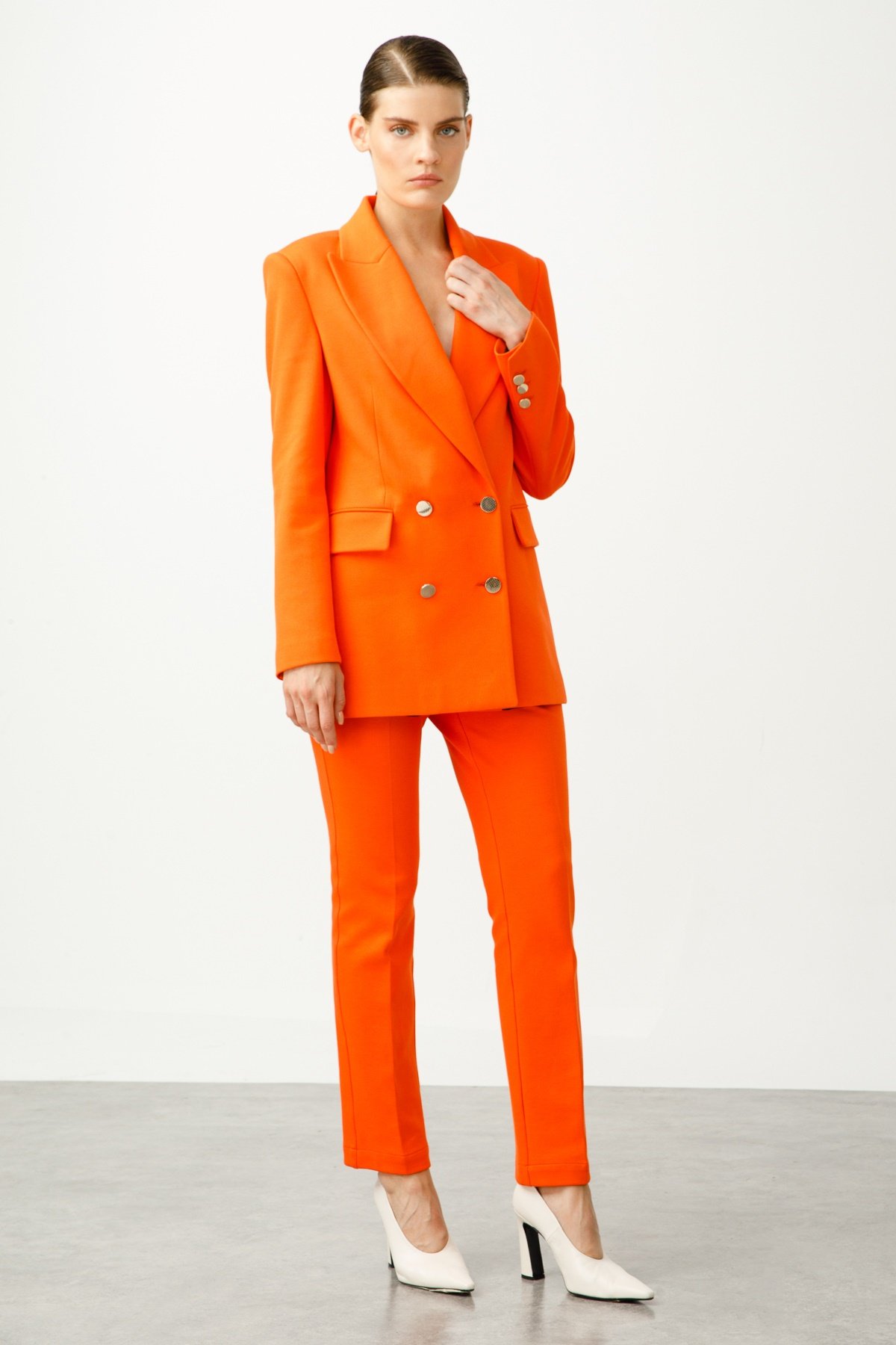 Modailgi  Beş Cep Pantolon Orange