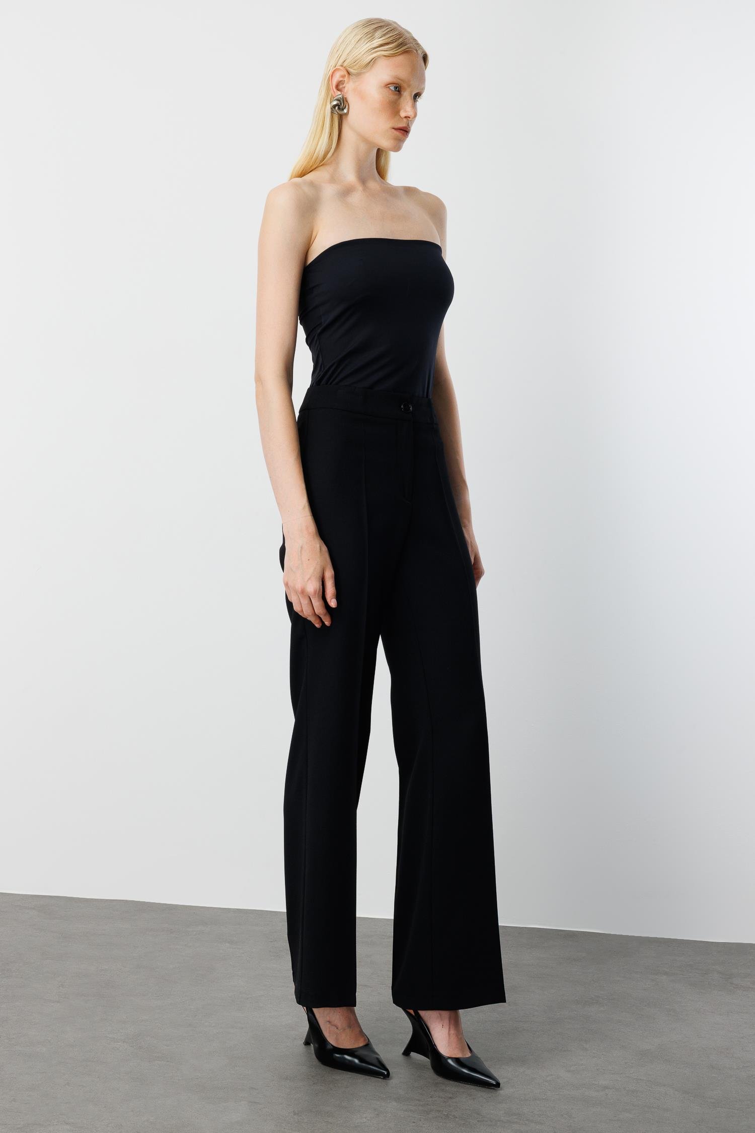 Modailgi  Bol Paça Pantolon - 70060 Siyah