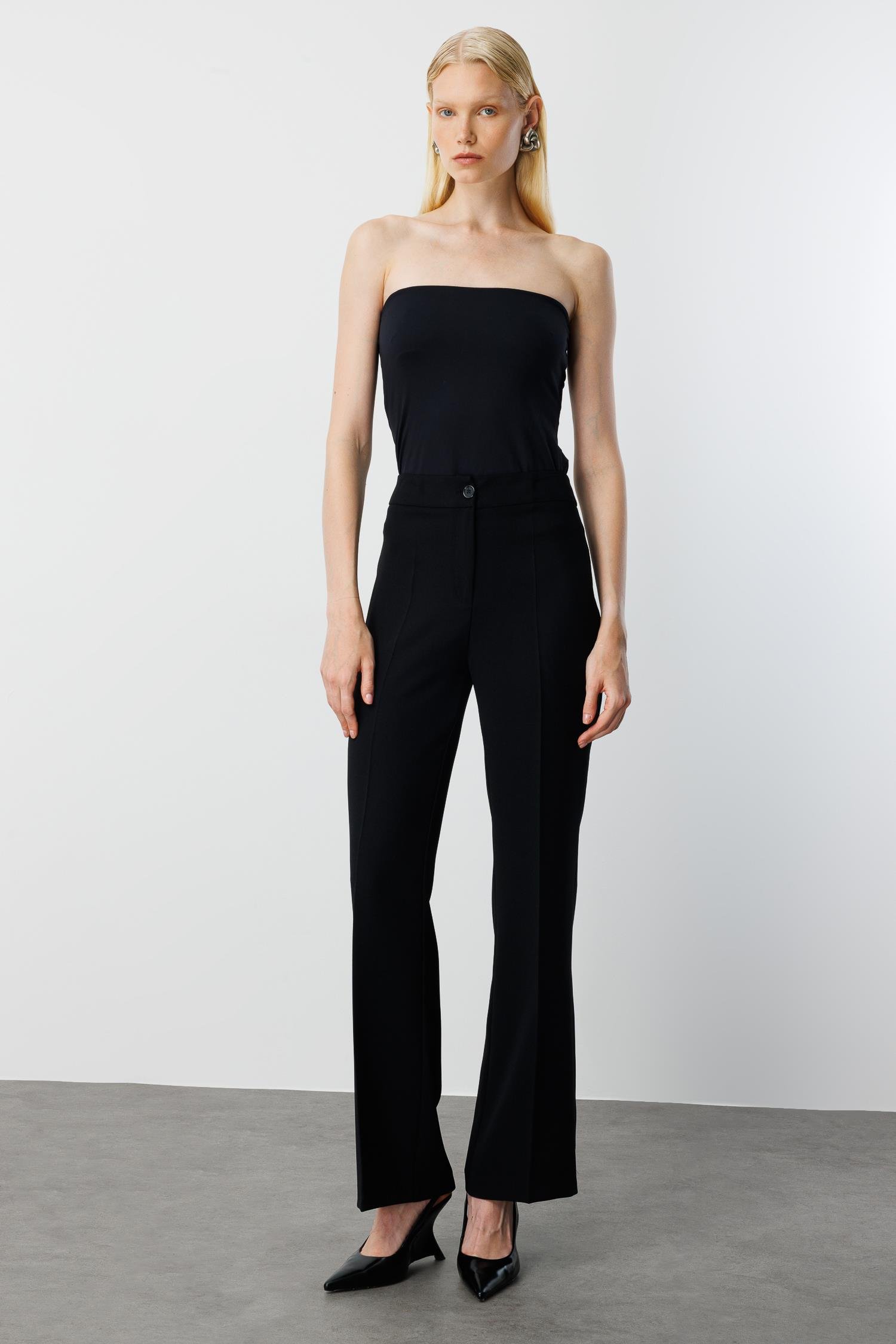 Modailgi  Bol Paça Pantolon - 70060 Siyah