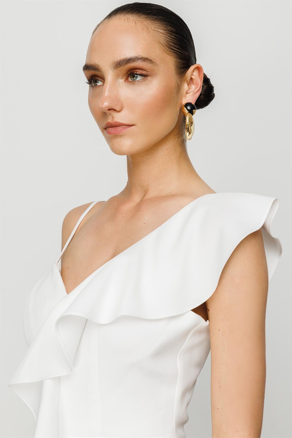 Modailgi  Elbise Ekru