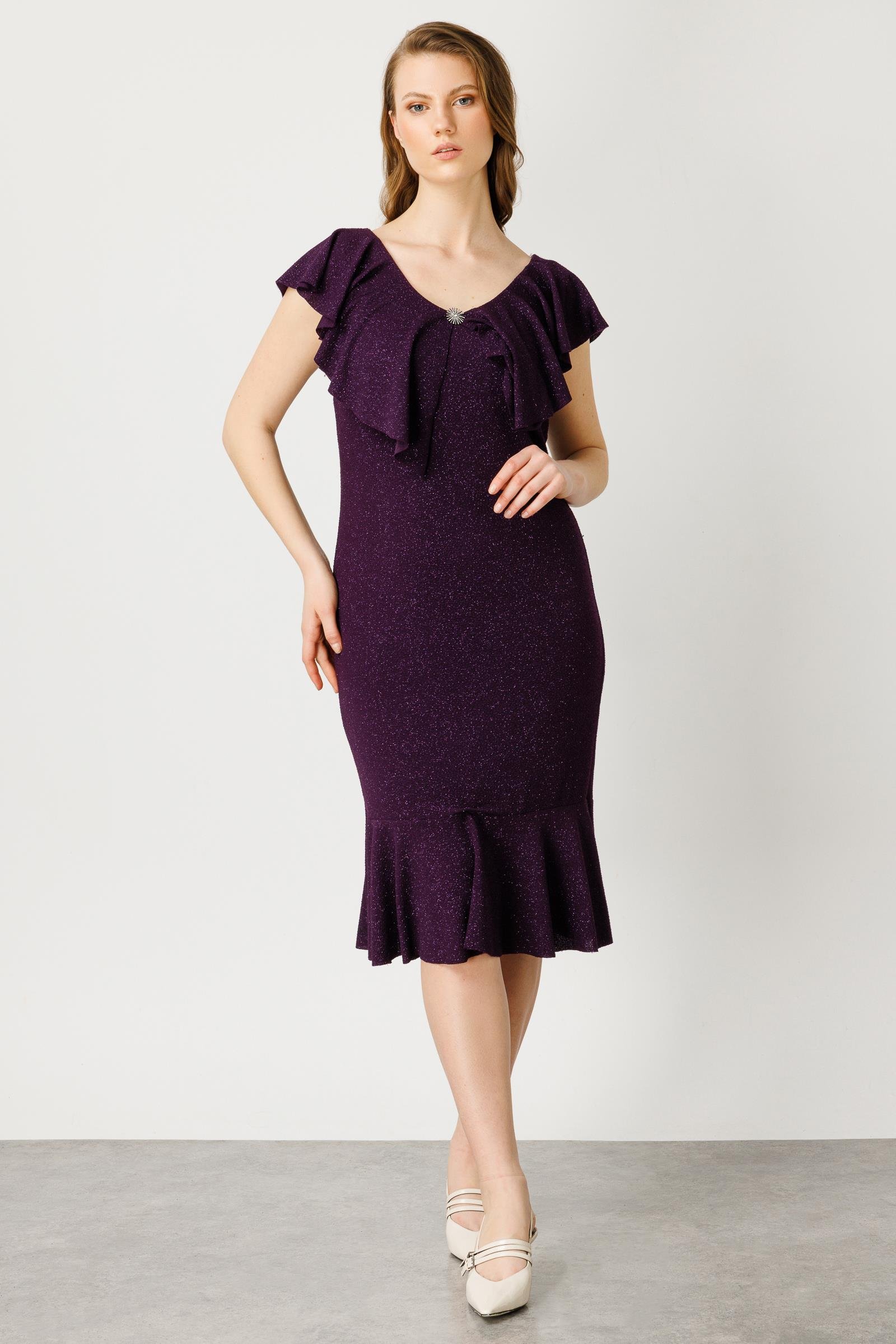 Modailgi  Elbise Mürdüm