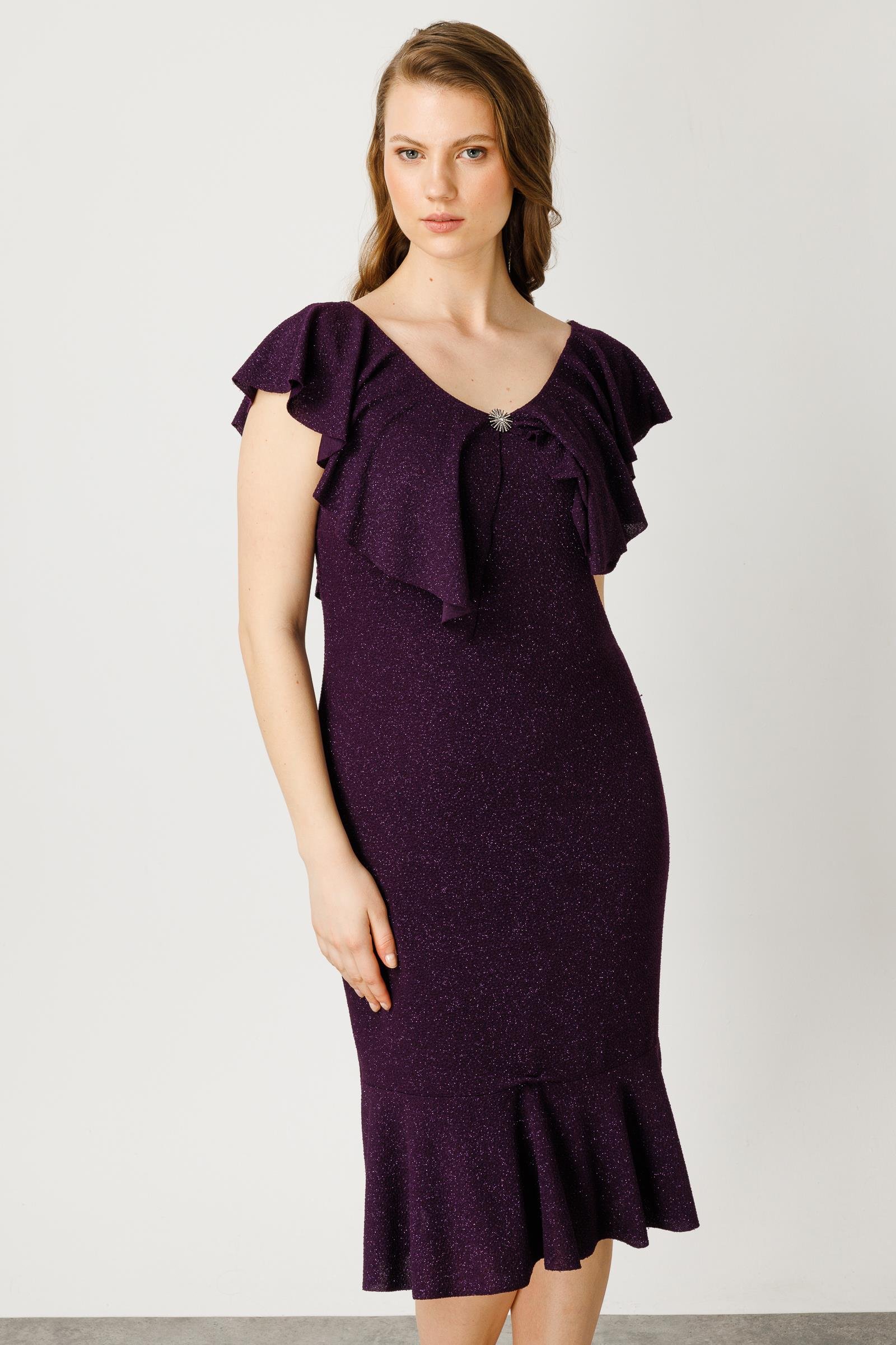 Modailgi  Elbise Mürdüm