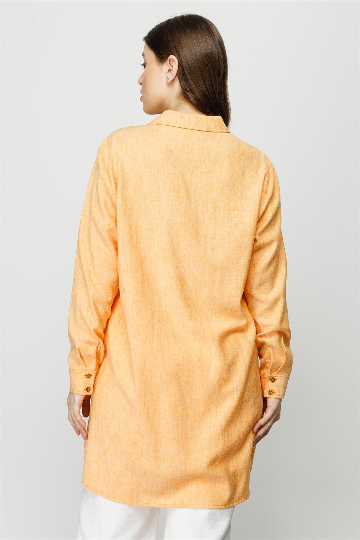 Modailgi  Erkek Yaka Cep Kapaklı Tunik Mango