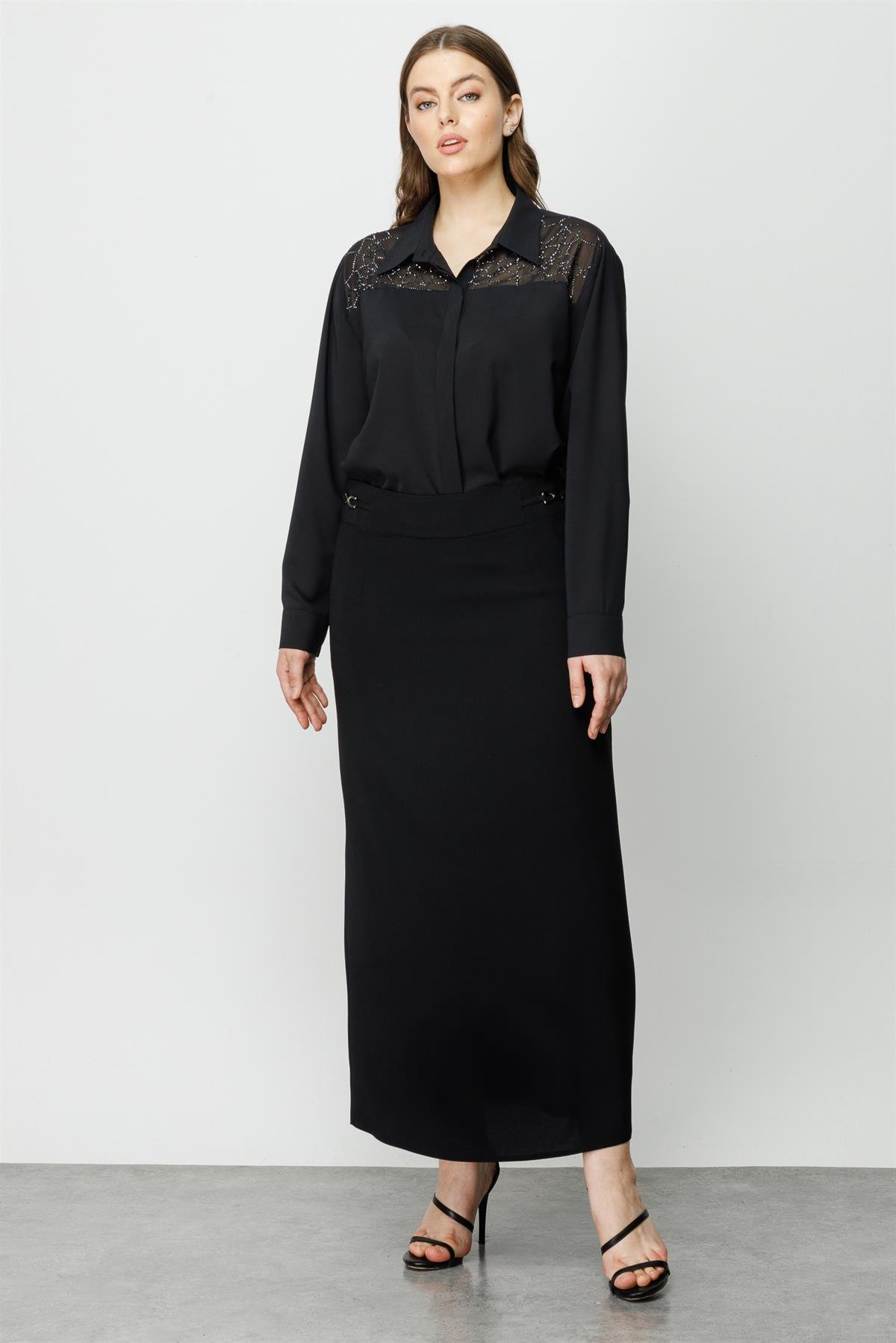 Modailgi  Etek Siyah